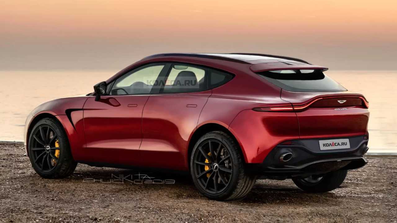 Aston Martin DBX Loses All The Camo In New Renderings