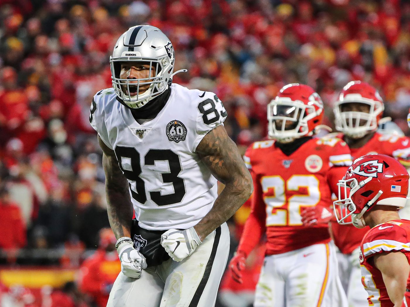 Where would the Raiders offense be without Darren Waller? And Black Pride