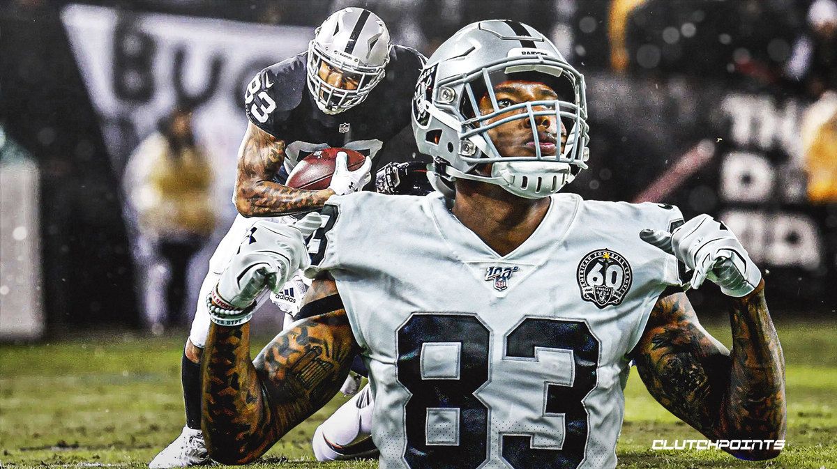 Darren Waller Wallpaper - iXpap  Waller, Raiders football, Oakland raiders