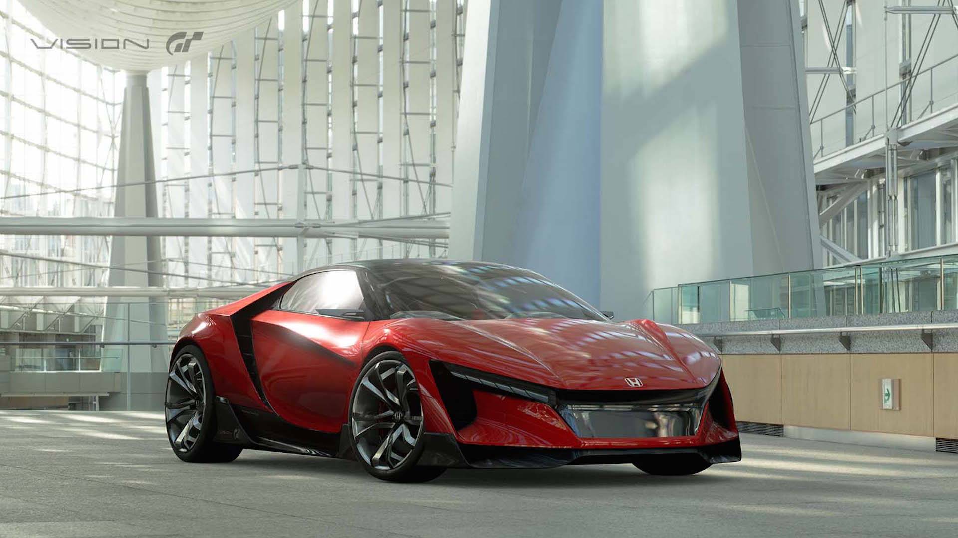 400 HP Honda Sports Vision GT Makes Its Digital Debut