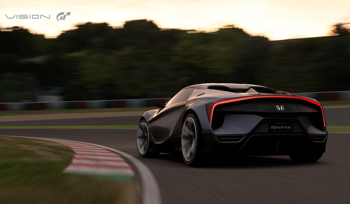 Honda's 'Baby NSX' Sports Vision Gran Turismo Car Revealed In Full