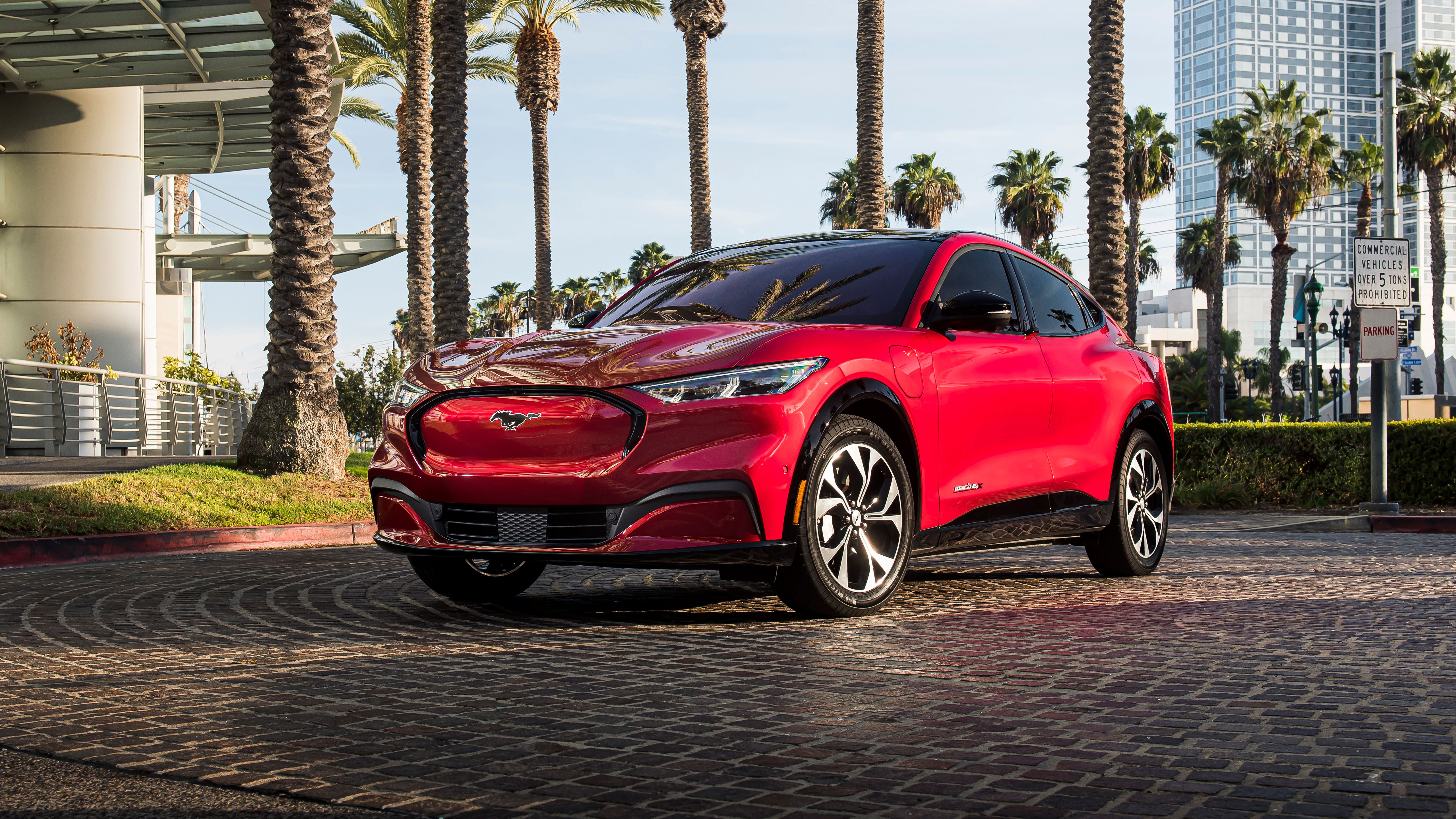 Ford Mustang Mach E 4X 5K 4 Wallpaper. HD Car Wallpaper