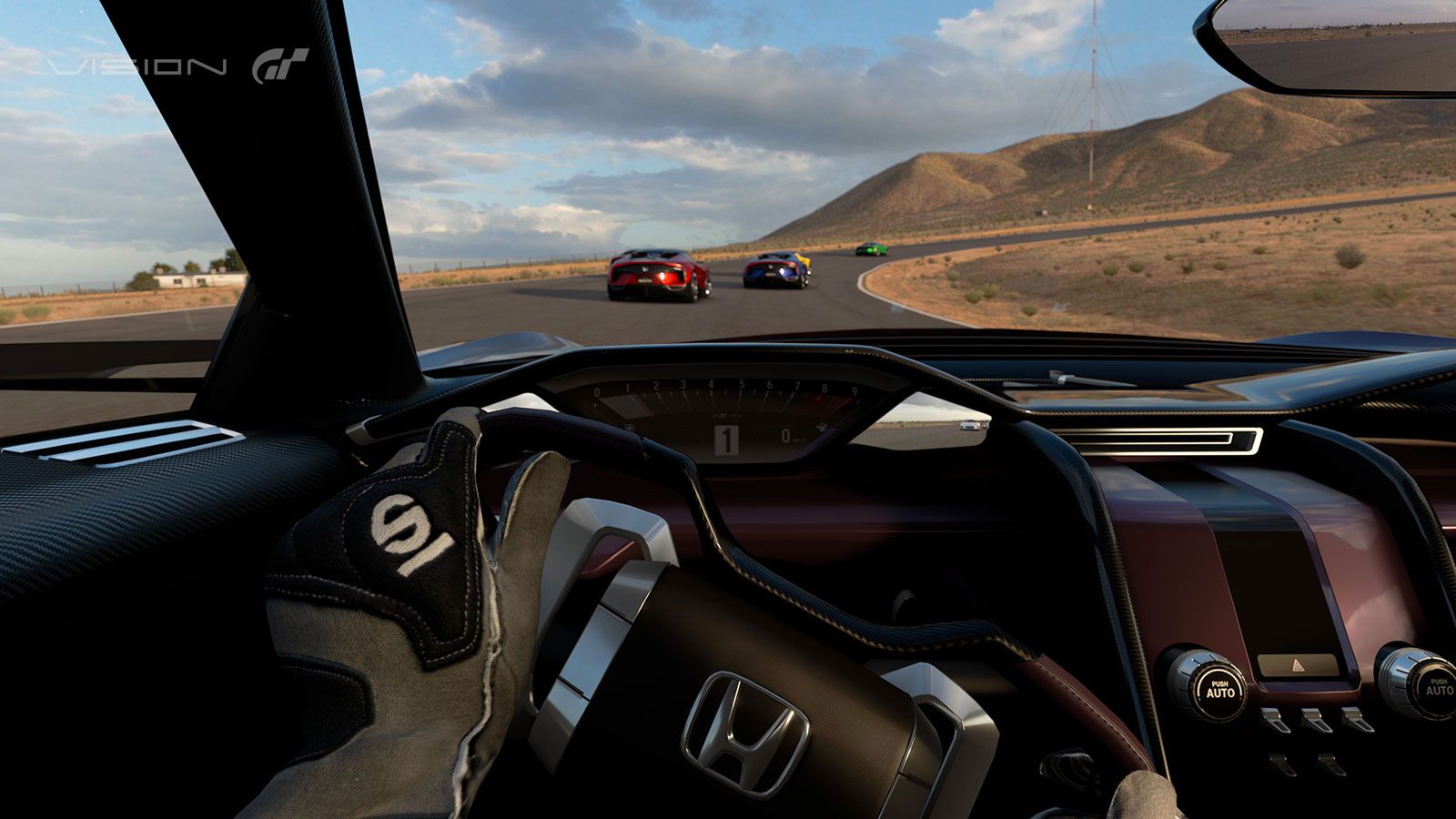 Honda Sports Vision Gran Turismo Concept Interior Body Design