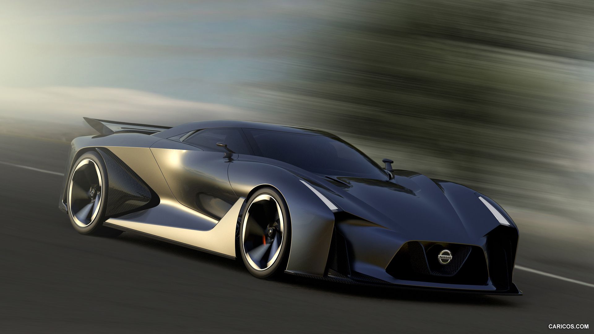 Nissan 2020 Vision Gran Turismo Concept. HD Wallpaper