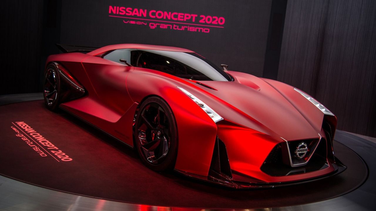 Nissan displays the updated Concept 2020 Vision Gran Turismo in Tokyo