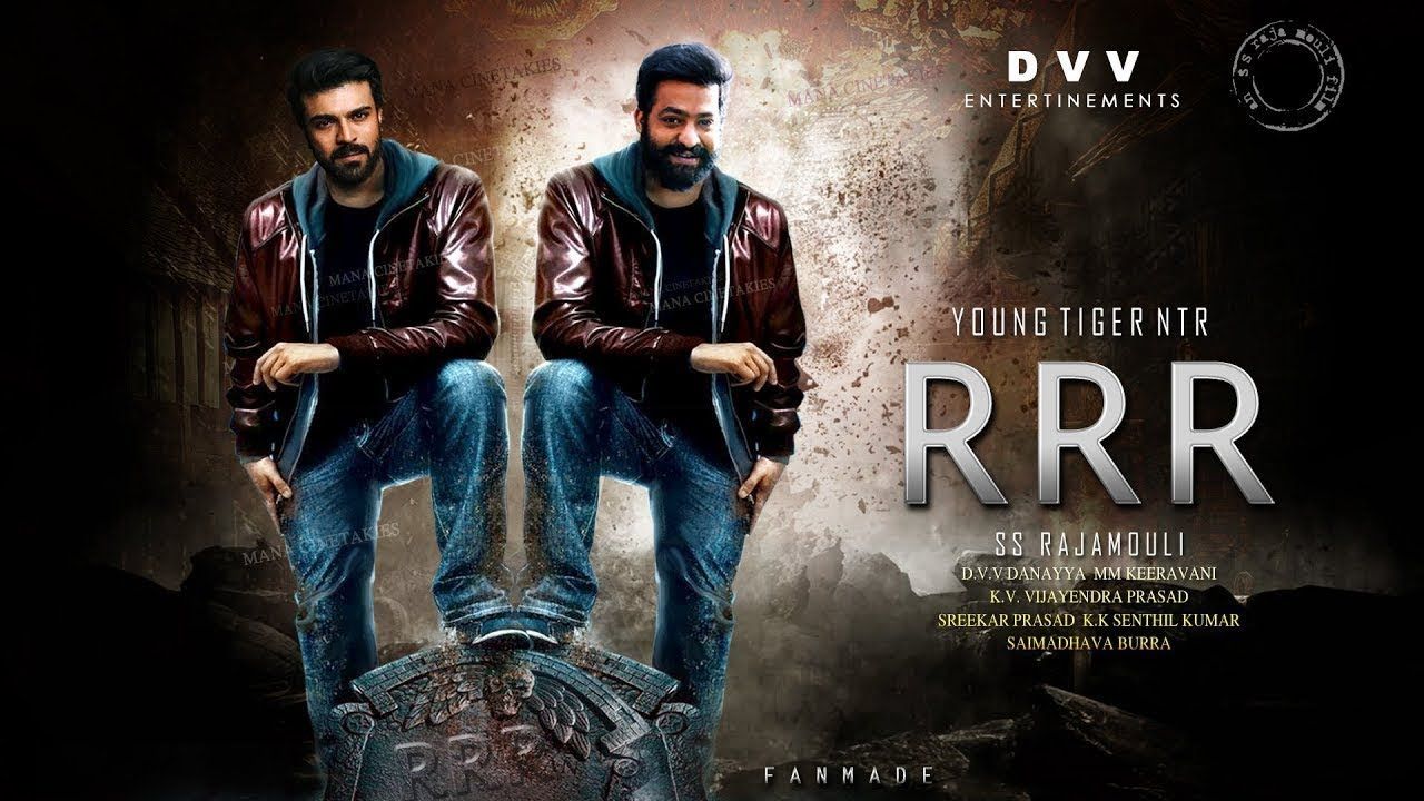 RRR Movie Motion Poster. SS Rajamouli