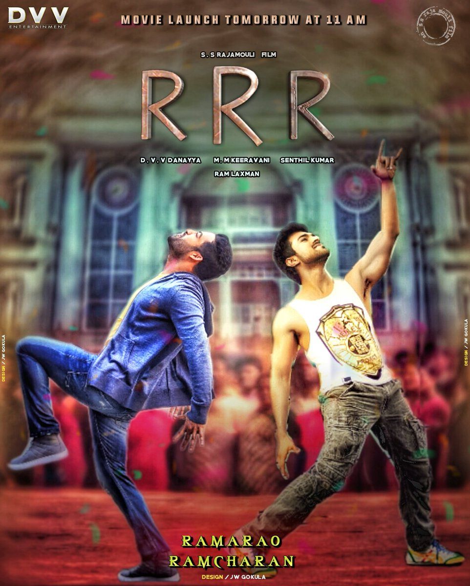 SS Rajamouli-NTR-Ram Charan's RRR Movie Stills - HD