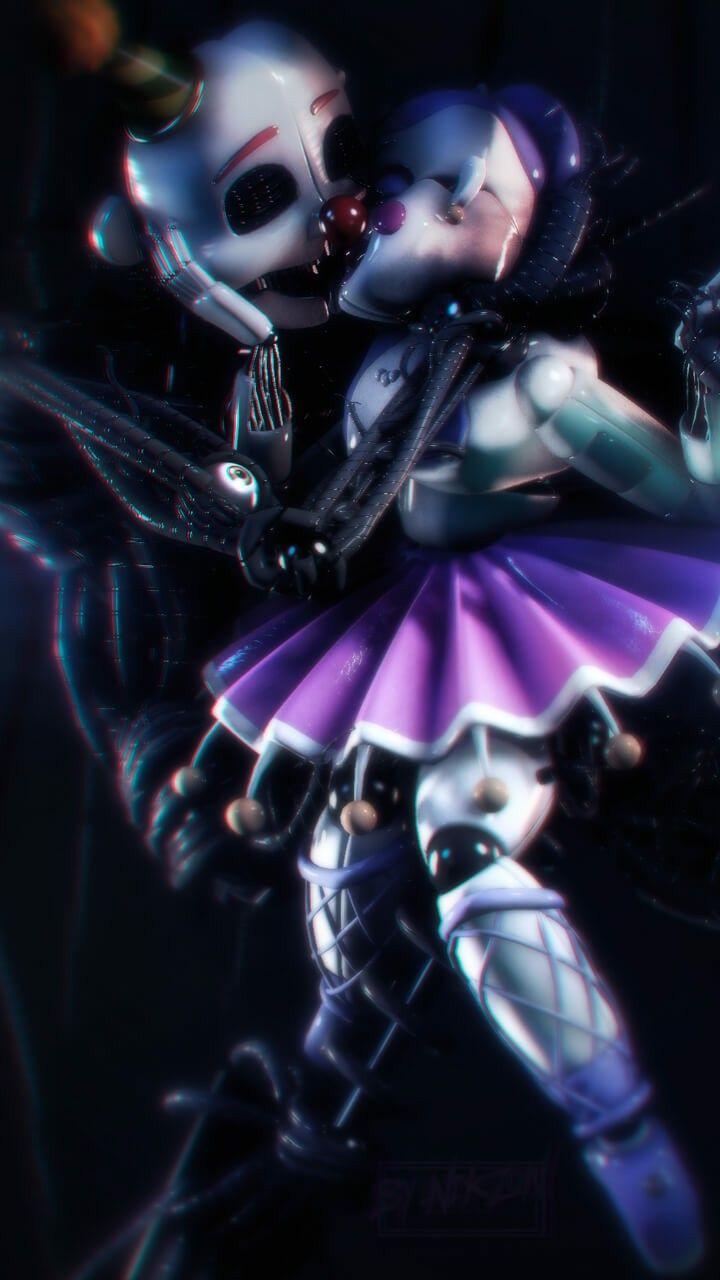 SFM I Made This Cool Looking Ballora Wallpaper Its 1920x1080 And Its  Inverted Too If U Have Your Softwares On The Different Side For Some  Reason  rfivenightsatfreddys