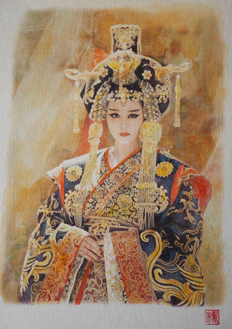 The Empress of China Wu Zetian. Wu zetian, The empress of china, Art