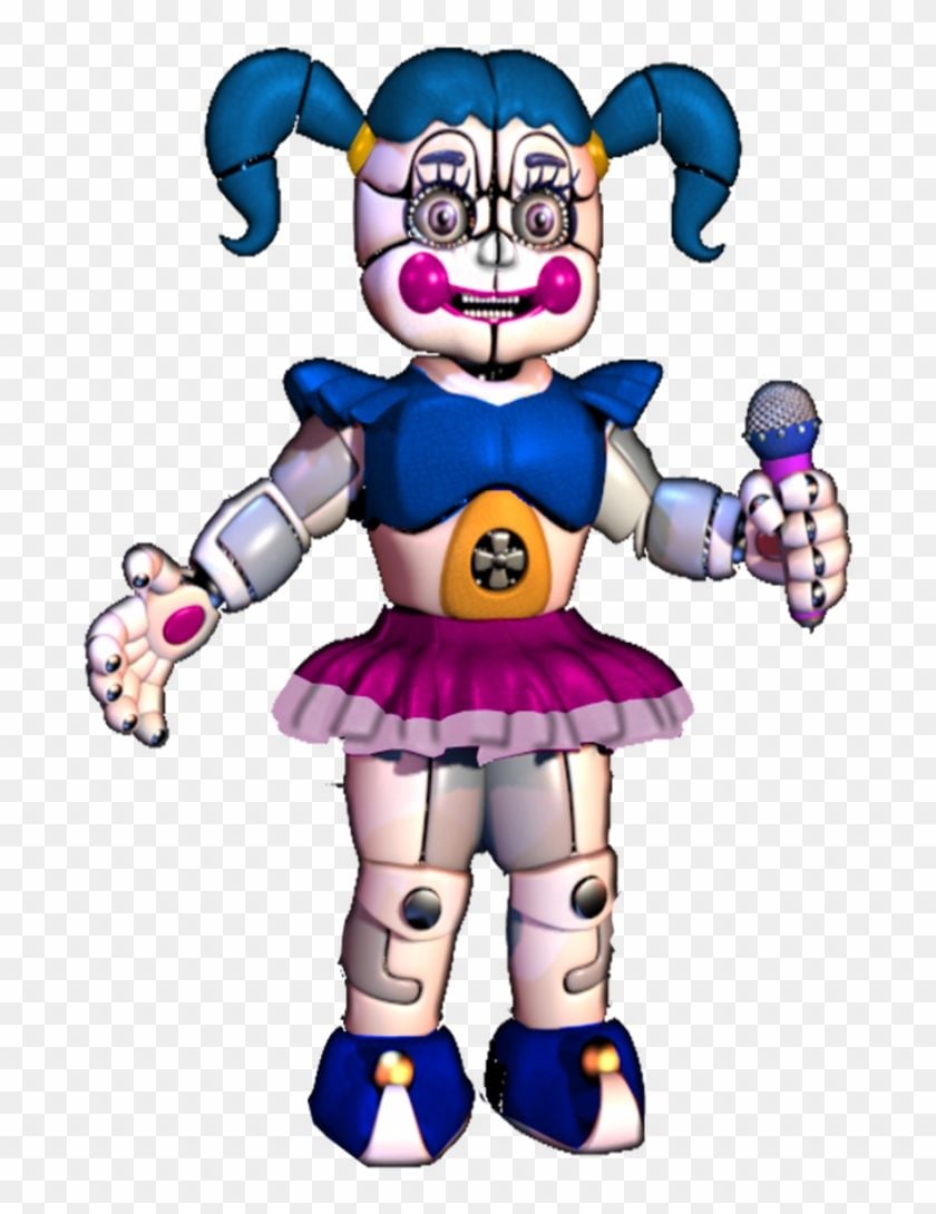 Ballora And Circus Baby Transparent PNG Clipart Image Download