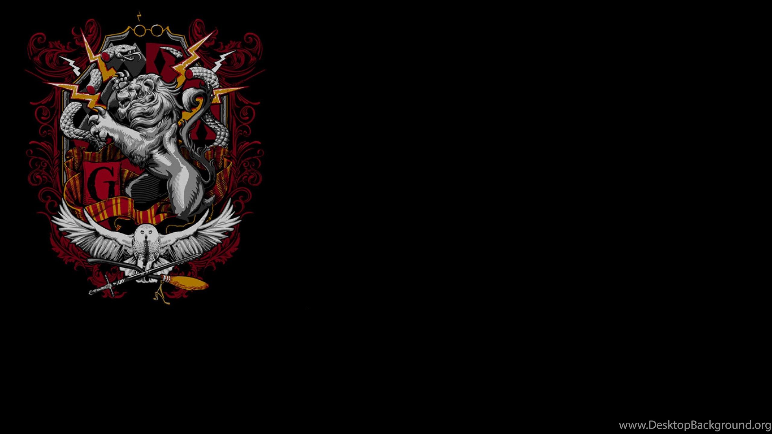 Harry Potter Crest Hufflepuff Gryffindor Hogwarts Slytherin. Desktop Background