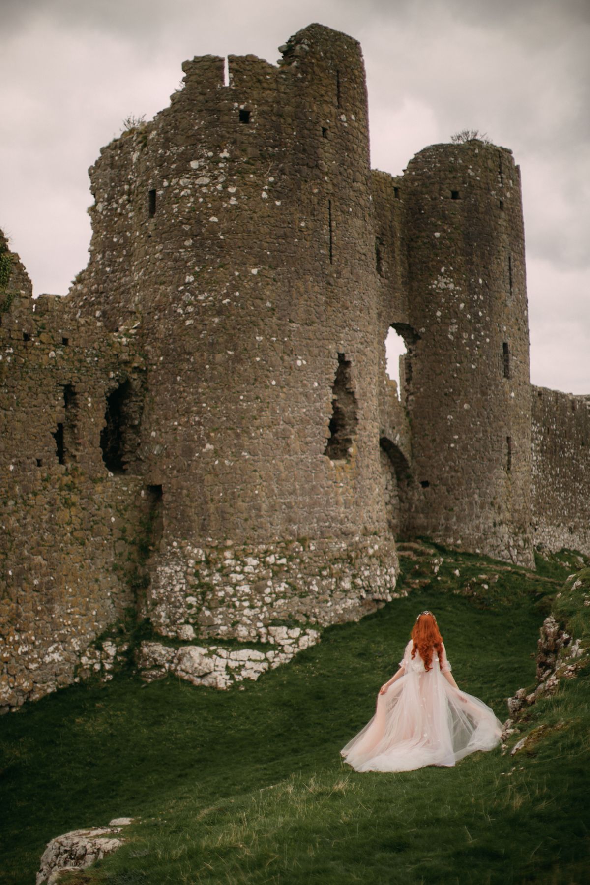 Shooting a Fictional Romance Cover at an Irish Castle Clothes Horse