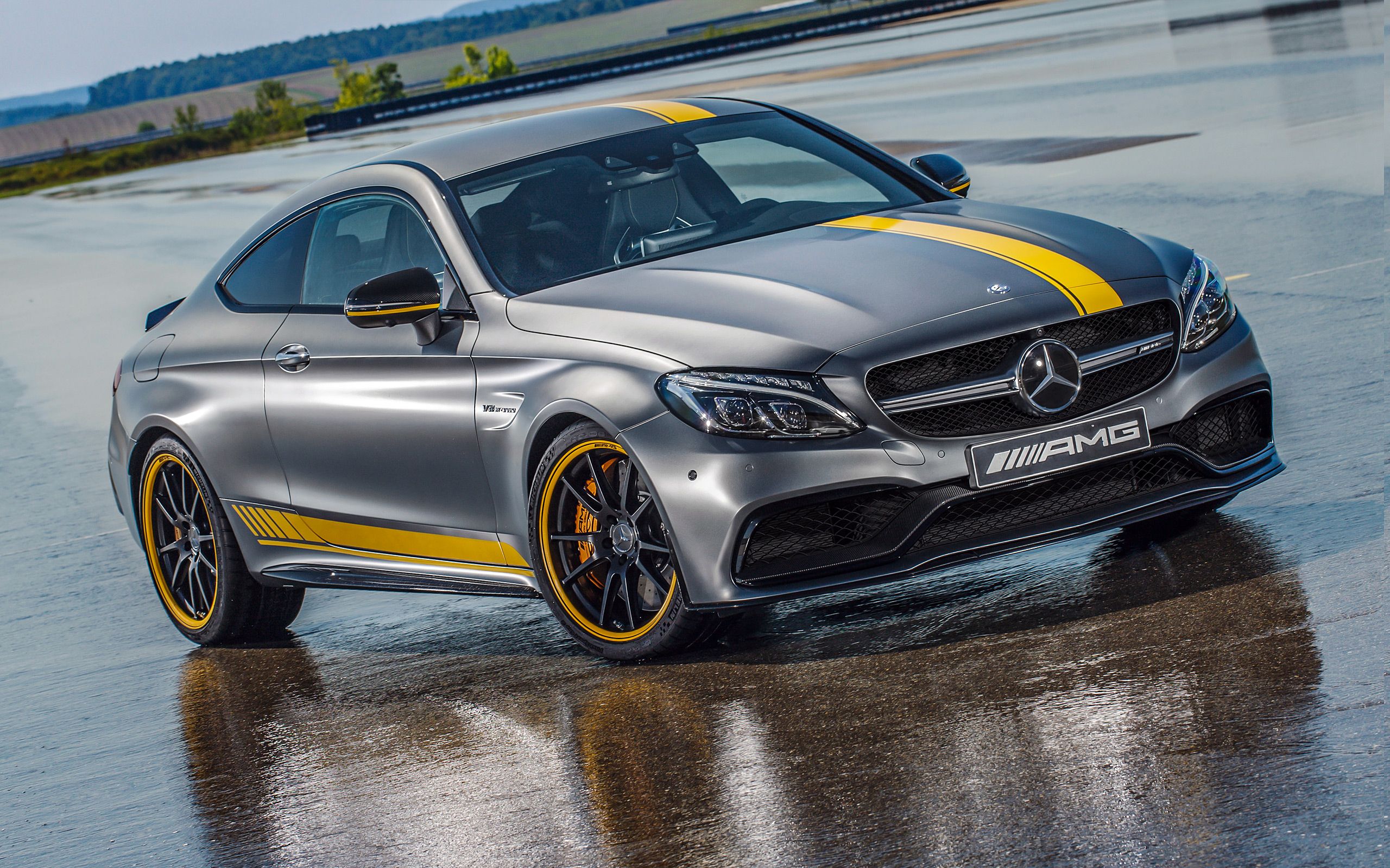 Mercedes Benz C63 AMG Coupe Edition 1 Wallpaper