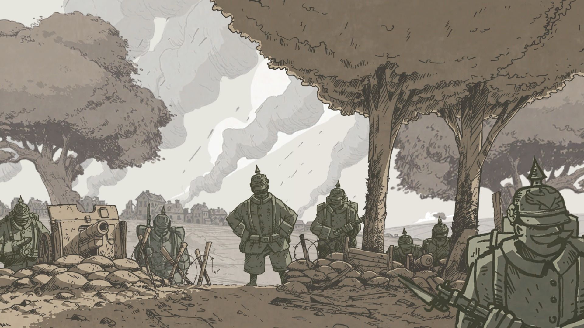 Wallpaper from Valiant Hearts: The Great War