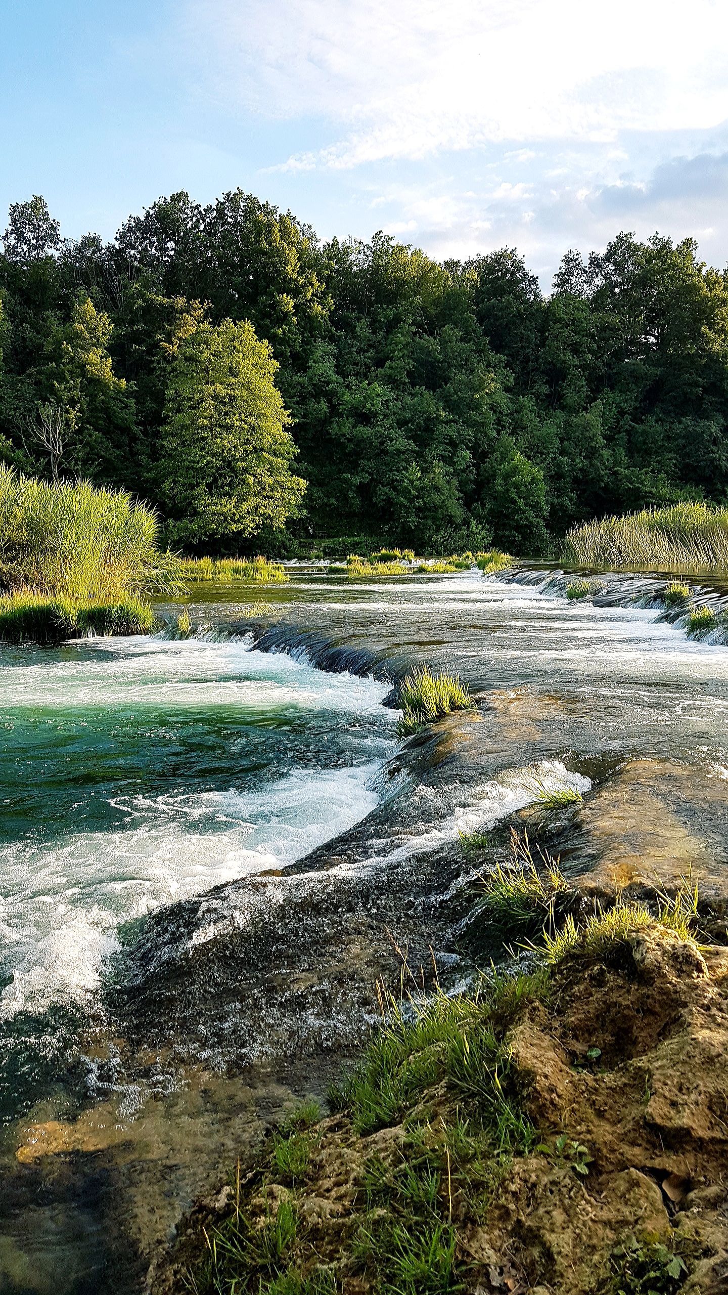 Fast river Wallpaper