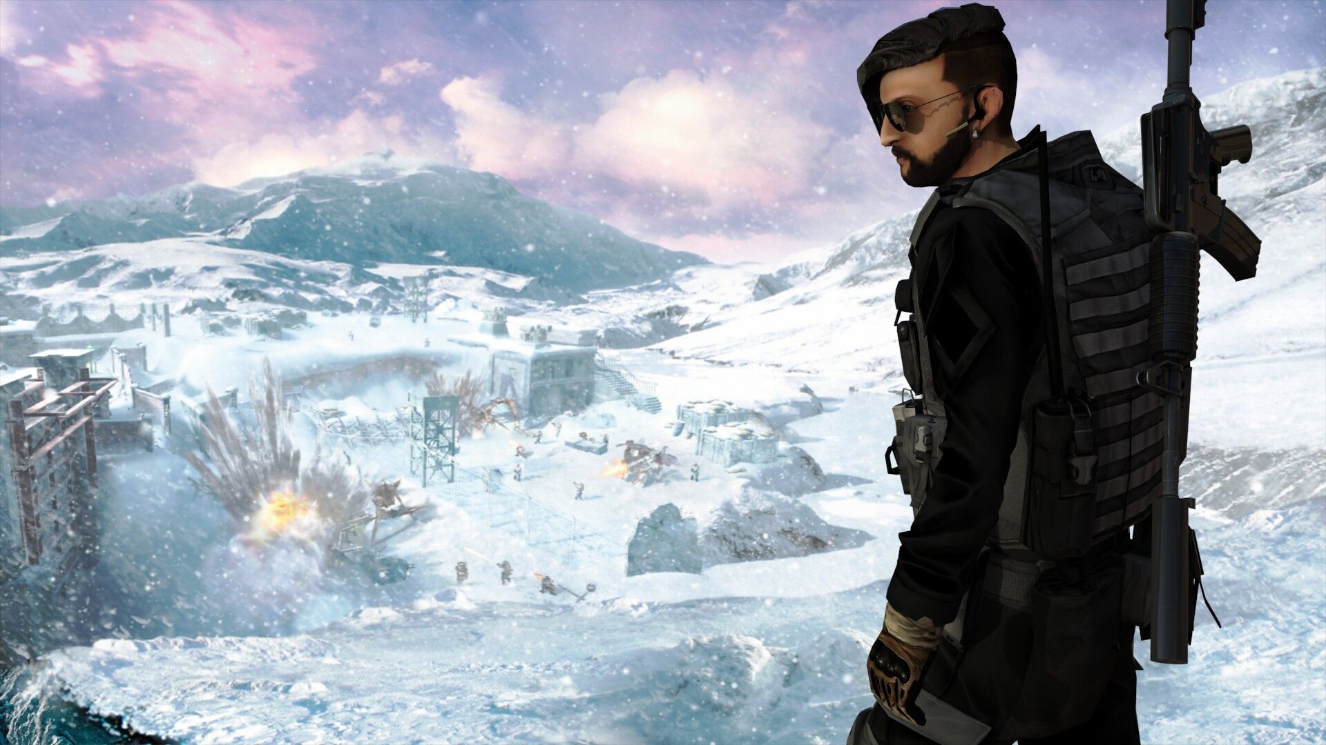 Hebbuli (FPS game) kichcha sudeep, santhosh DV