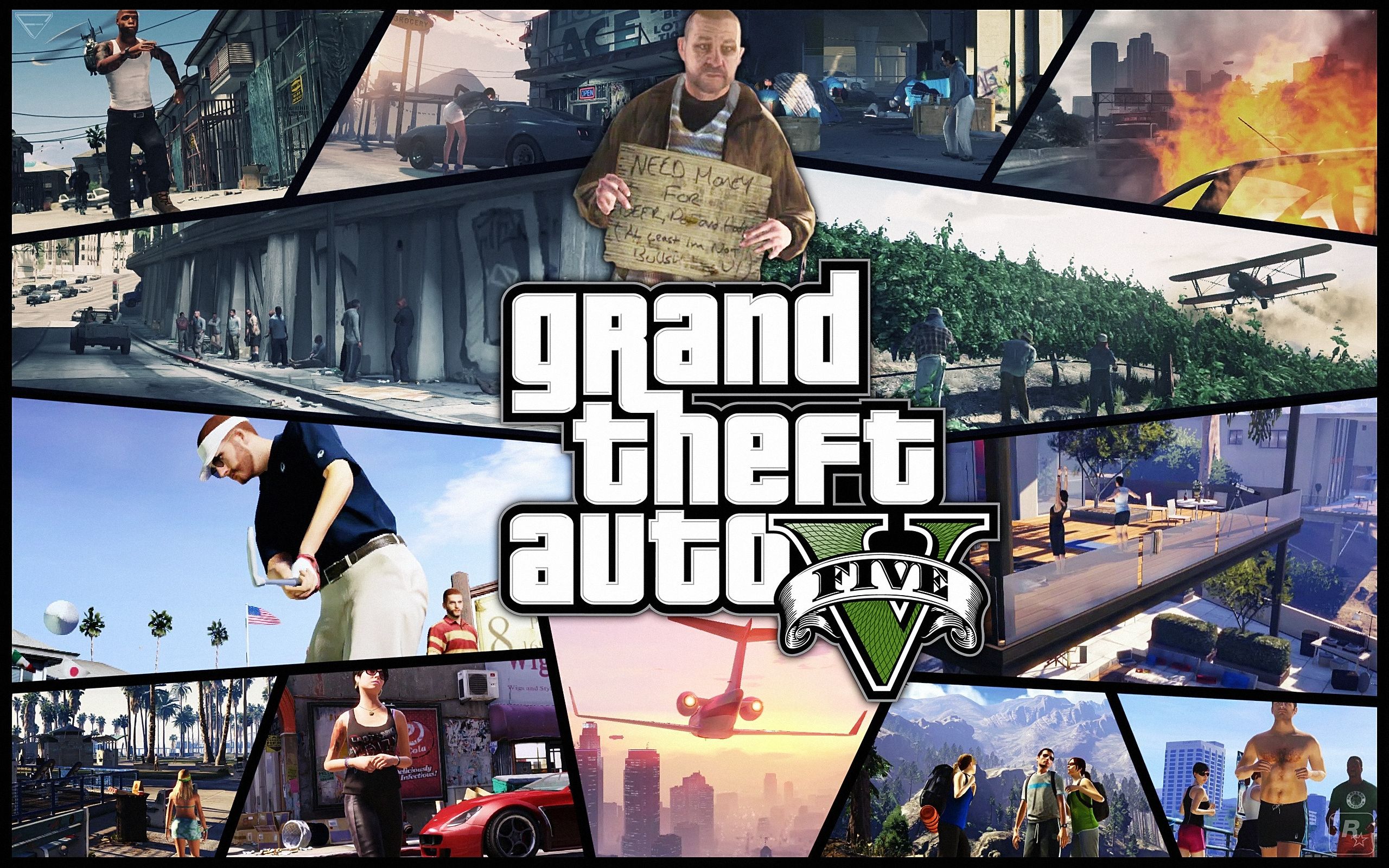 Free download Grand Theft Auto 5 Wallpaper HD Wallpaper [2560x1600] for your Desktop, Mobile & Tablet. Explore Grand Theft Auto 5 Wallpaper. GTA V Wallpaper 1920x GTA 5 Wallpaper for Desktop, Wallpaper GTA V
