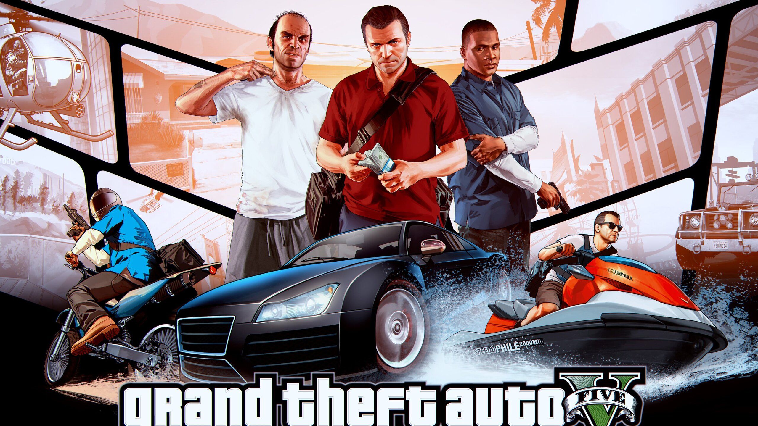 Grand Theft Auto V HD 1440P Resolution HD 4k Wallpaper, Image, Background, Photo and Picture