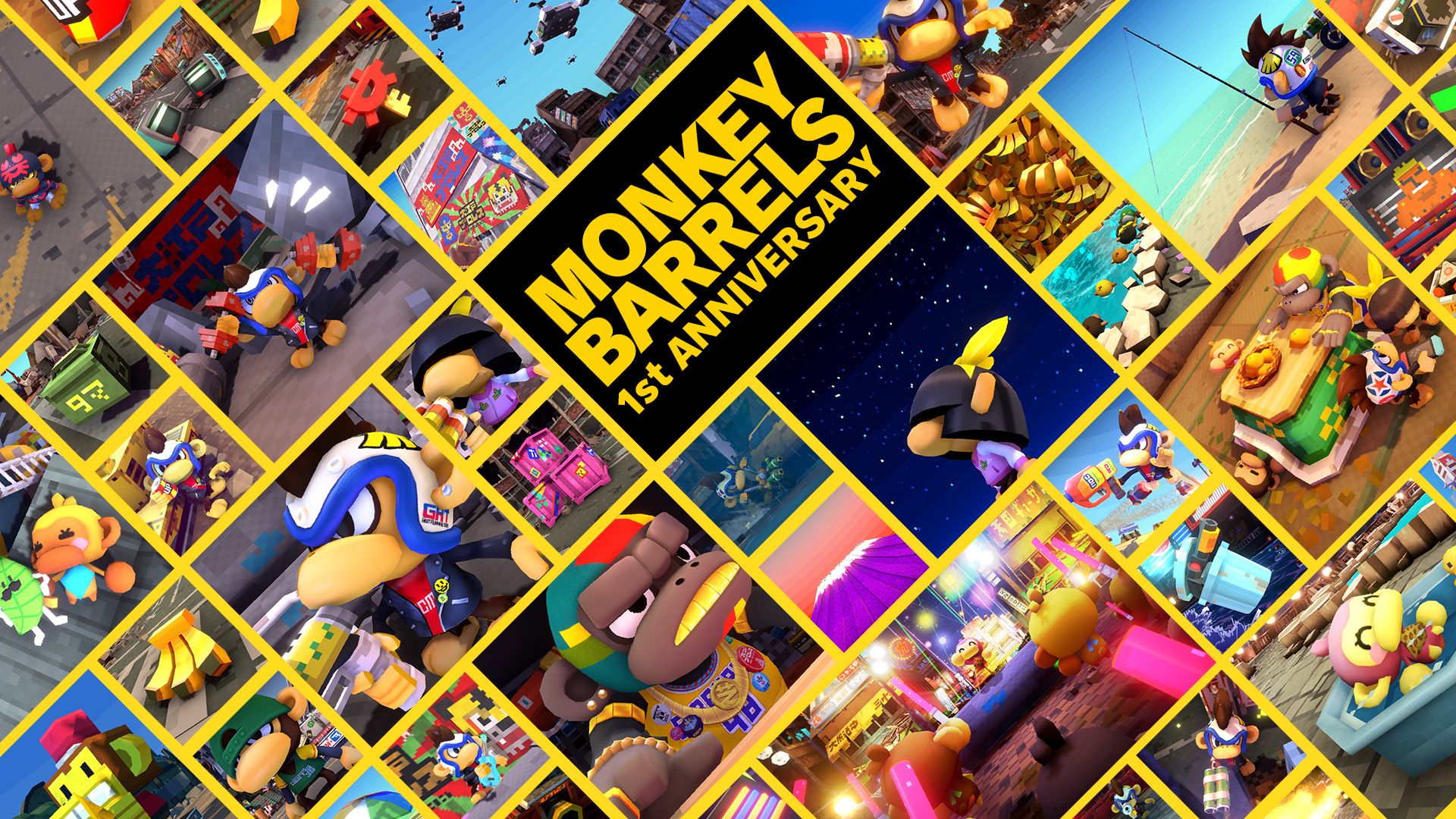 MONKEY BARRELS 1st Anniversary. Good Feel Co., Ltd