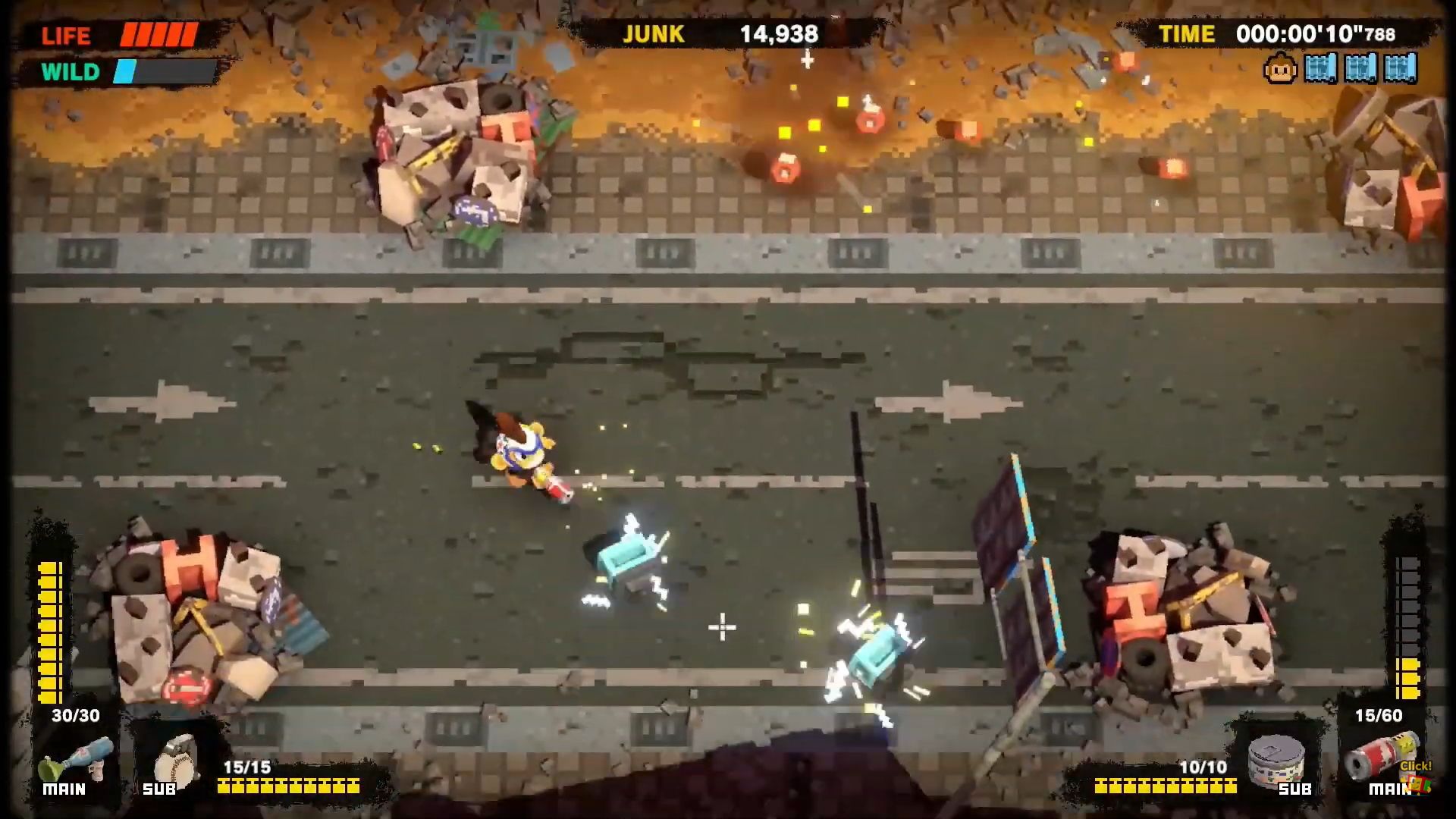 Top down shooter Monkey Barrels releases a new debut trailer