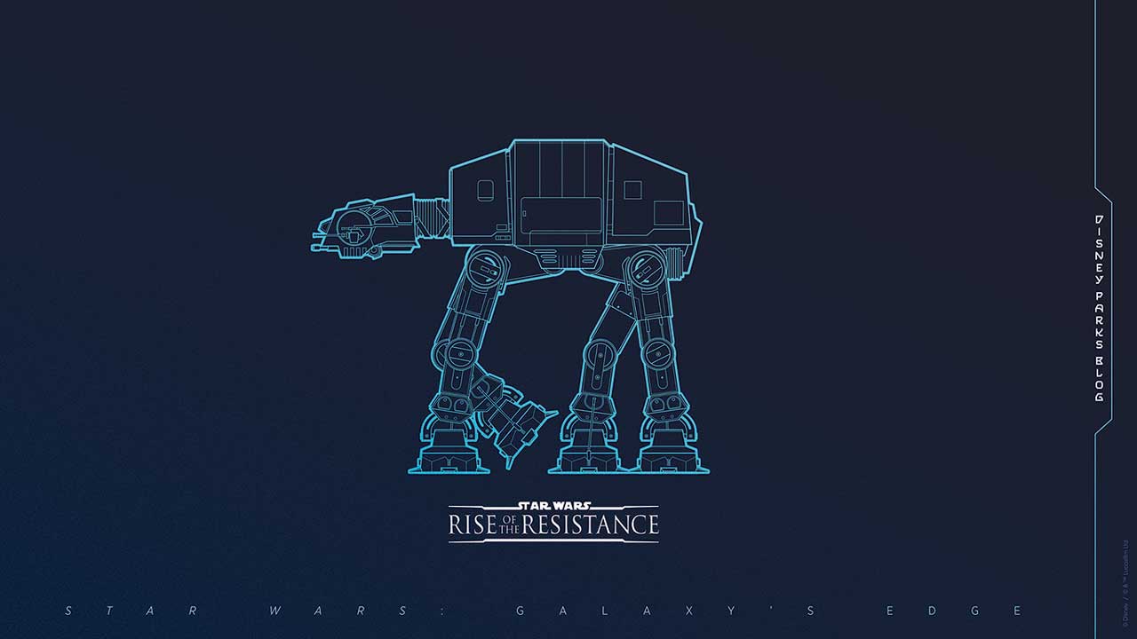 Celebrate the Debut of Star Wars: Rise of the Resistance With Our Latest Digital Wallpaper. Disney Parks Blog
