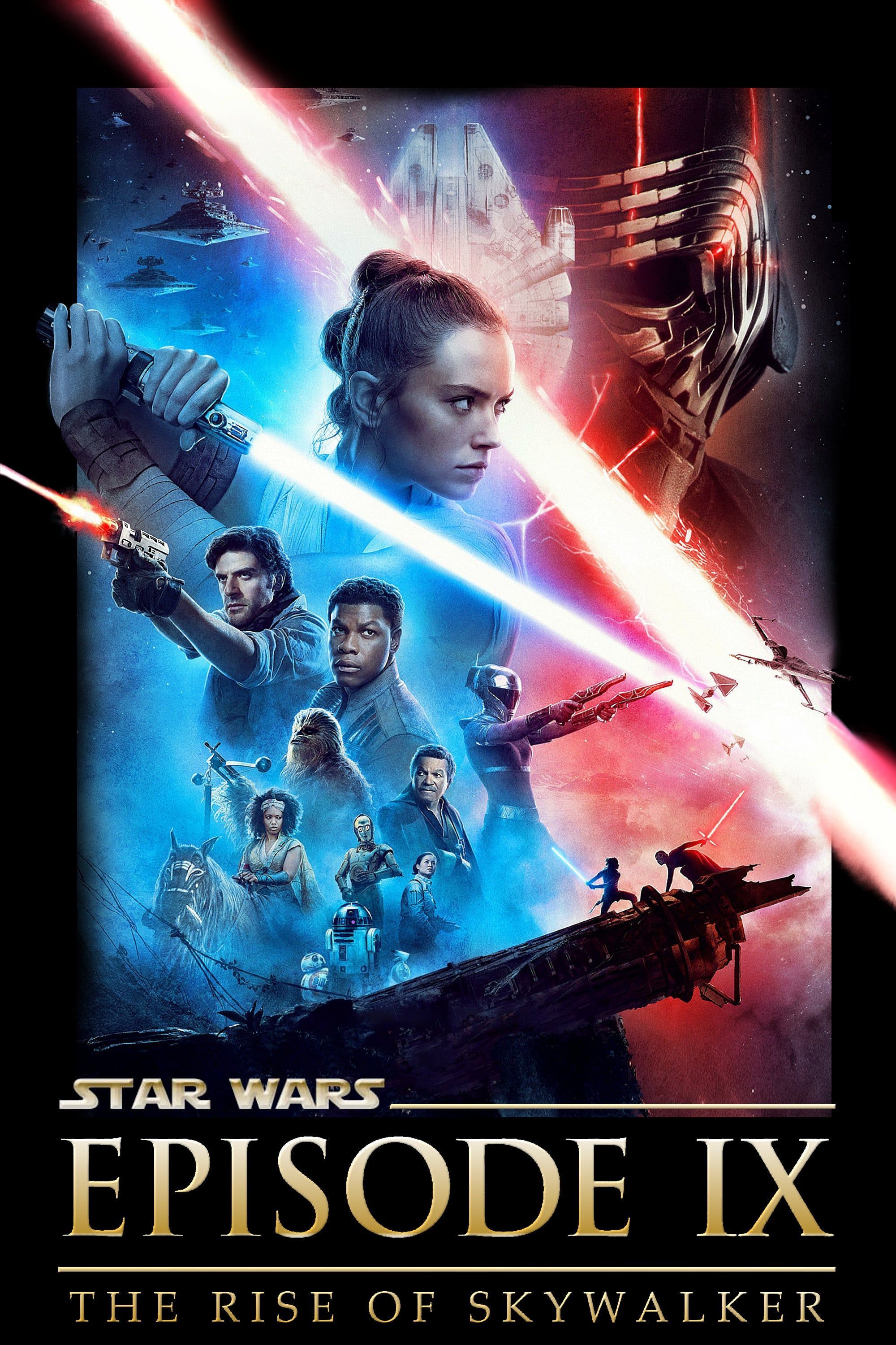 Star Wars: Episode IX Rise of Skywalker (2019). Star wars movies posters, Star wars wallpaper iphone, Rey star wars