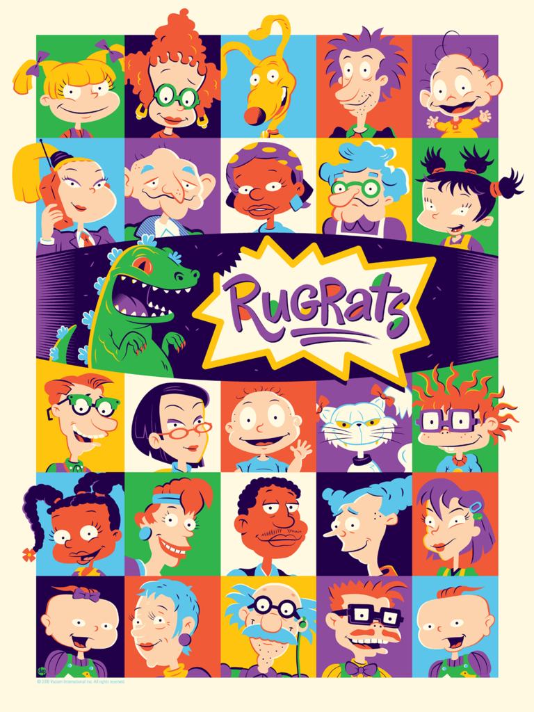 NICK WEEK (Day 2): Rugrats & Rocko's Modern Life! Wong of Tings. Web Magazine. Rugrats, Cartoon wallpaper, Simple cartoon