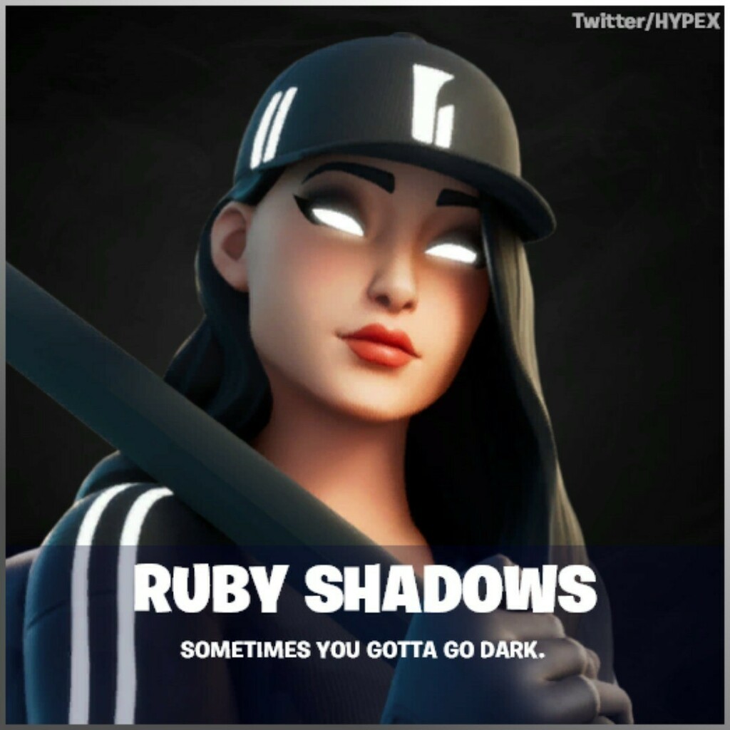 Ruby Shadows Fortnite wallpaper