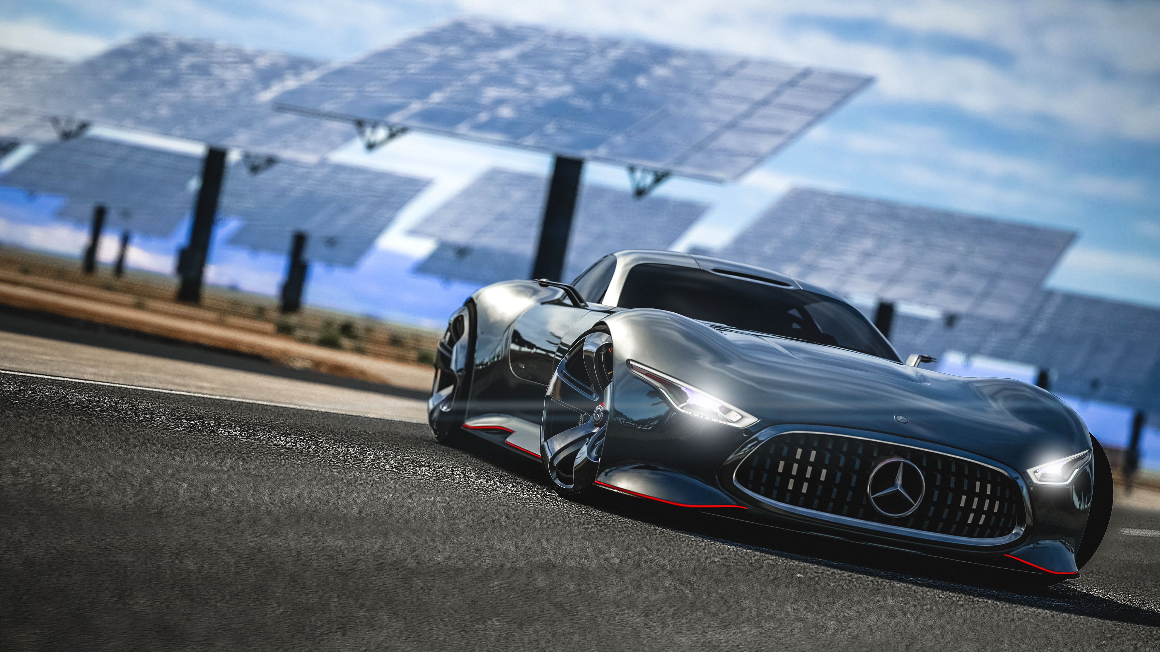 Mercedes Benz AMG Vision GT Wallpaper. HD Car Wallpaper