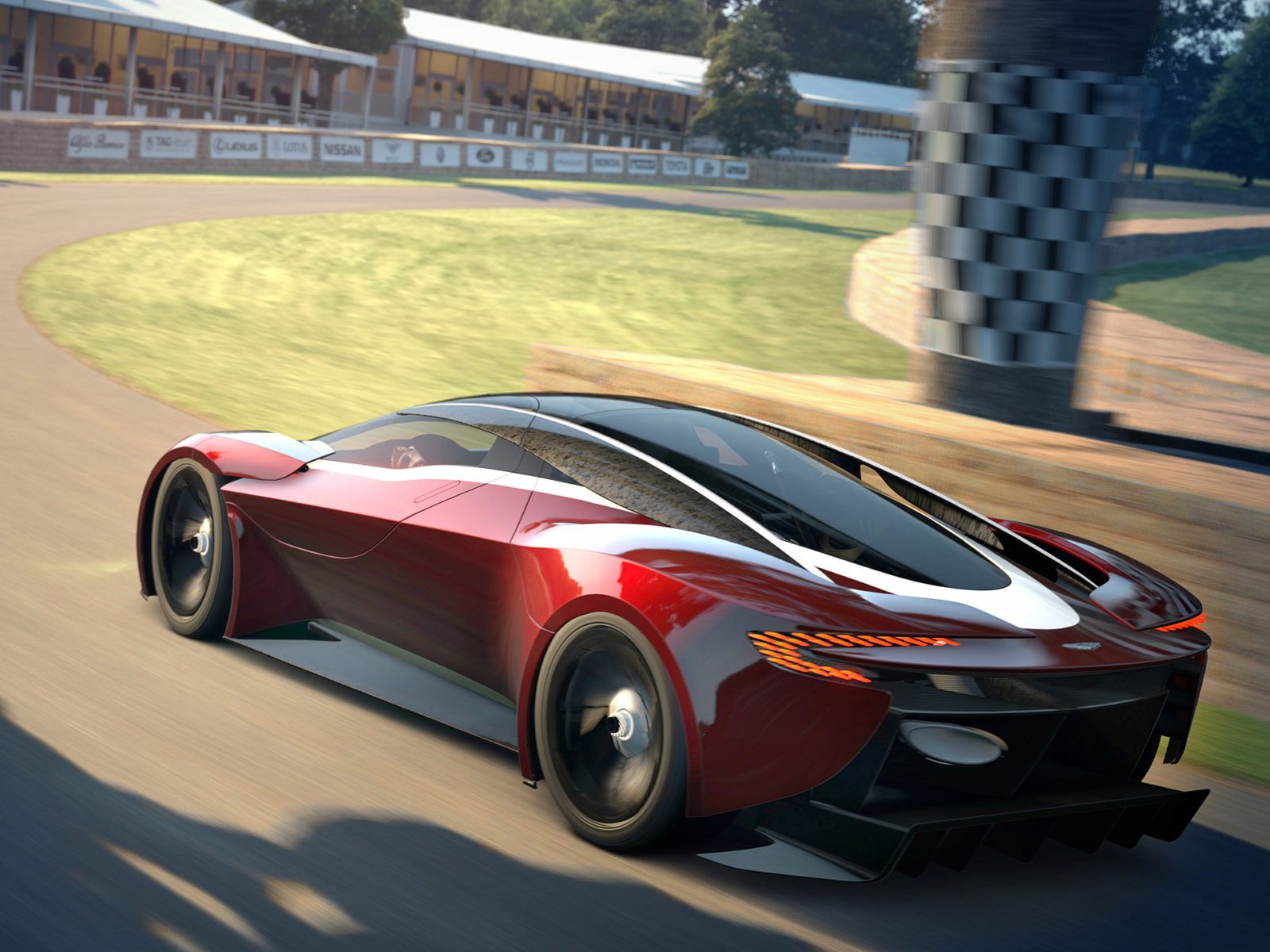 Aston Martin DP 100 Vision Gran Turismo Wallpaper