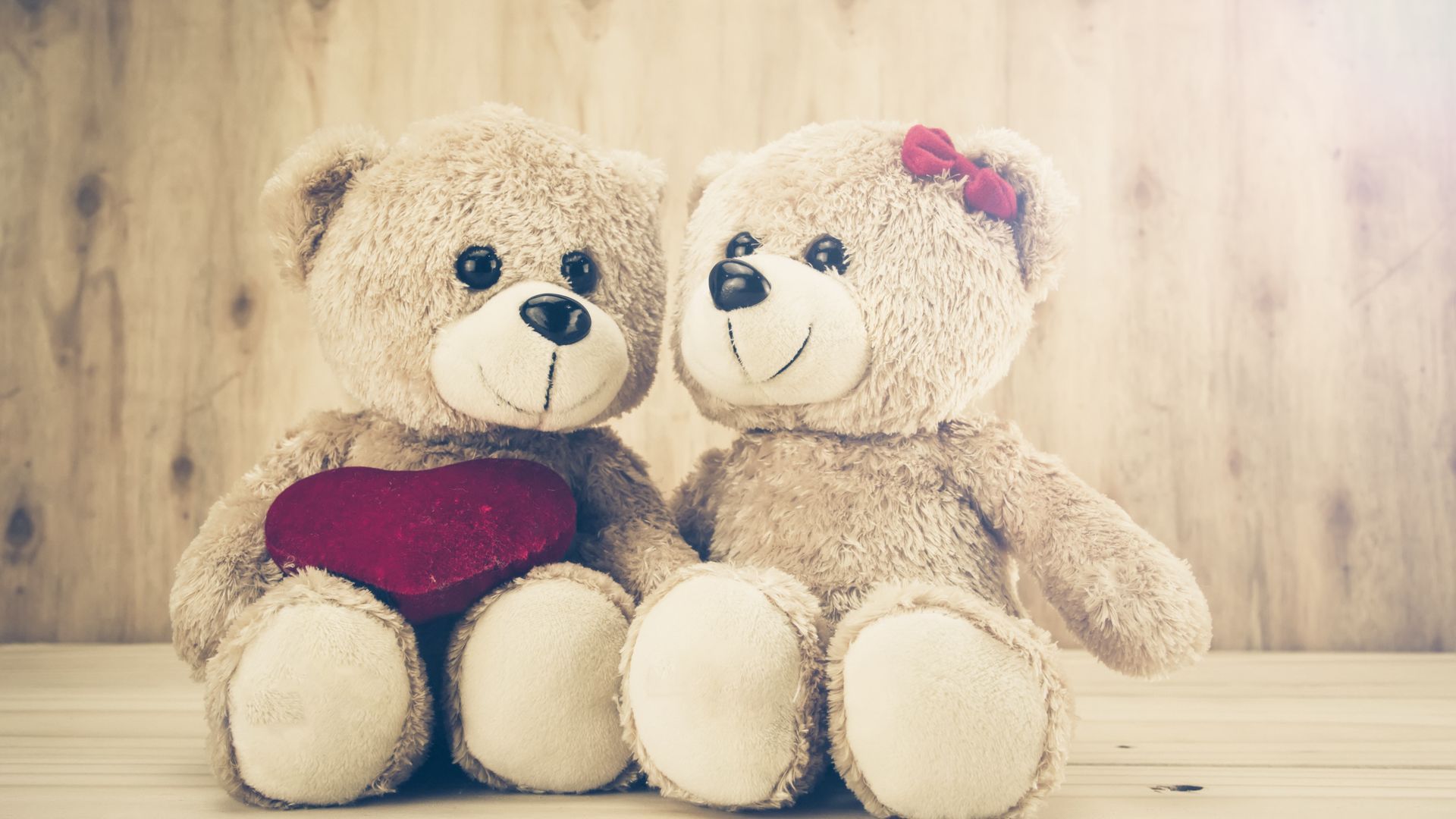 Love Full HD Love Teddy Bear Wallpaper