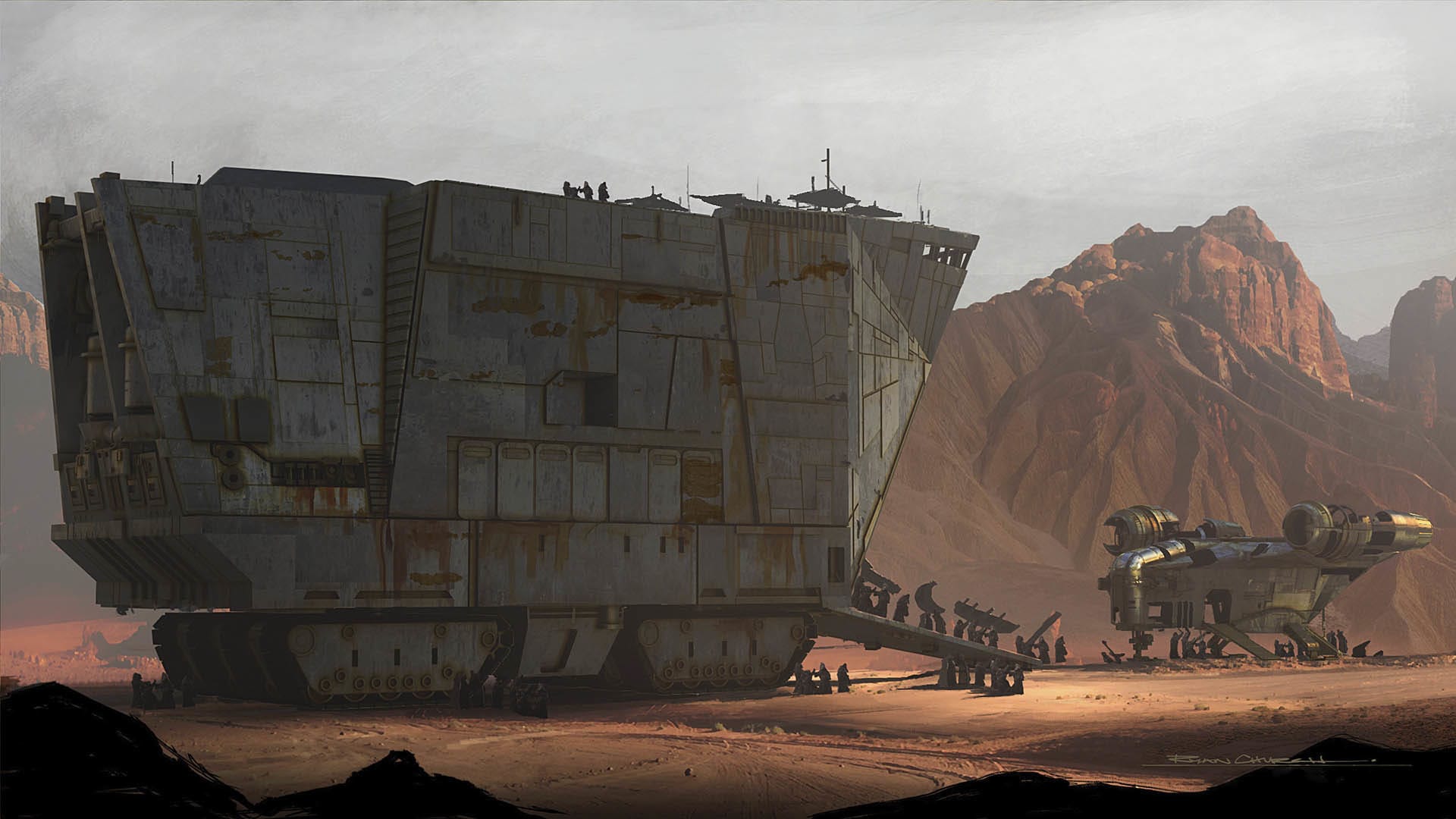 The Mandalorian: Chapter 2 Concept Art Gallery