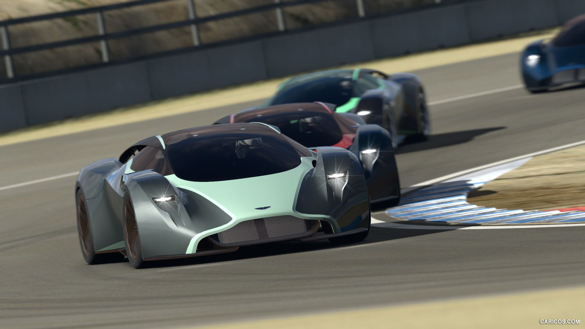 Aston Martin DP 100 Vision Gran Turismo Concept. HD Wallpaper