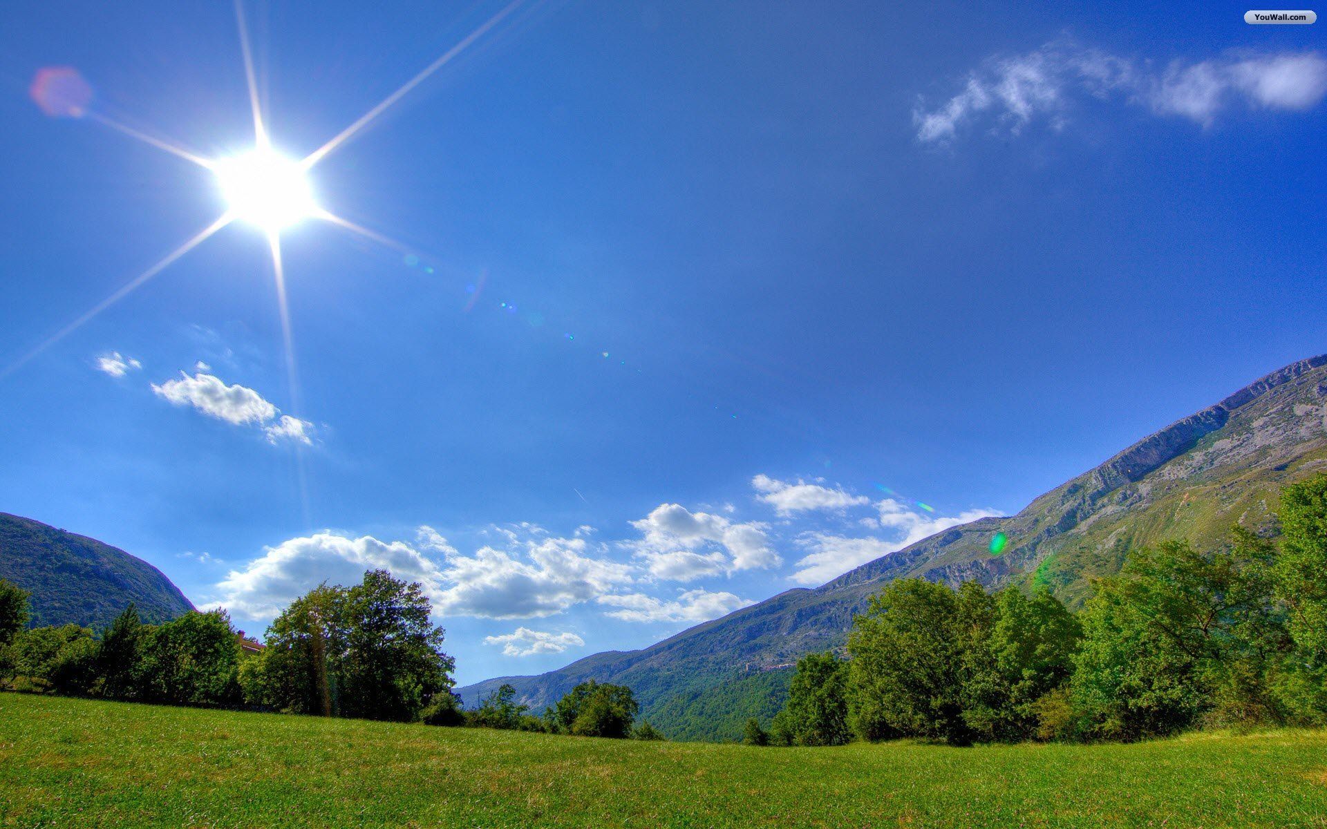 Beautiful Sunny Day Wallpaper