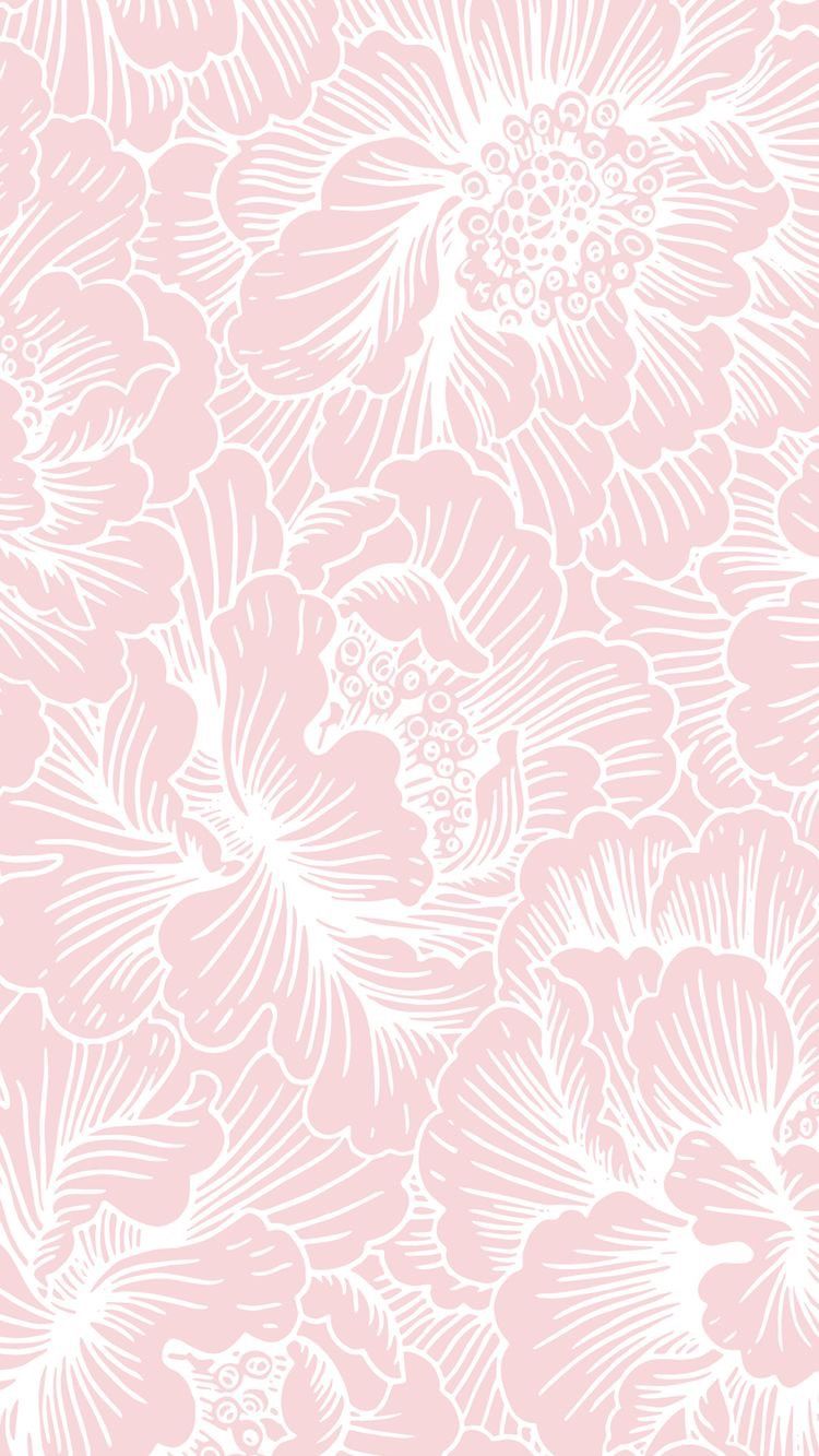 Pink Flower Pattern Wallpaper 1080p Is Cool Wallpaper Wallpaper & Background Download