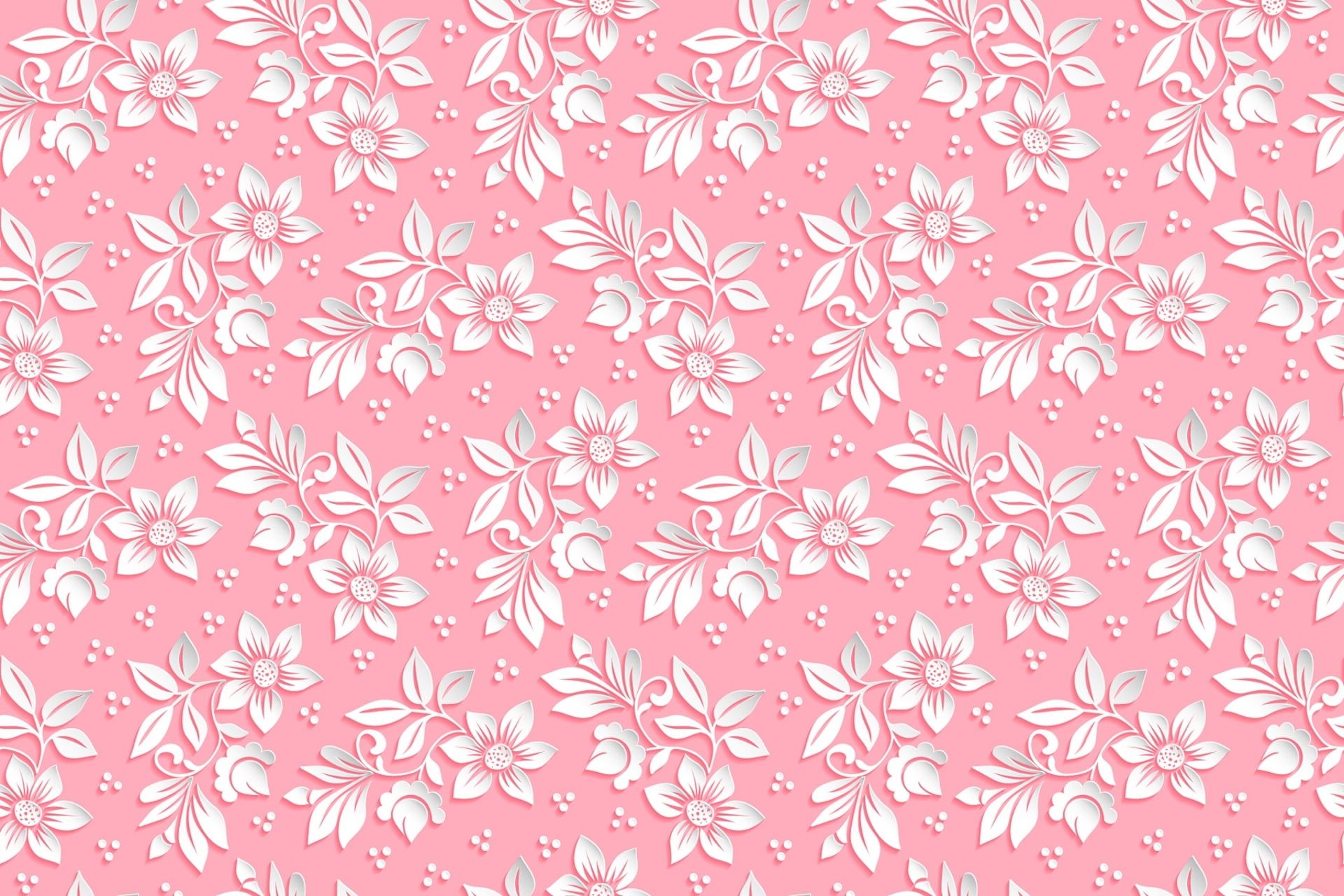 white petaled flowers wallpaper #flowers #background #pink #pattern the volume P #wallpaper #hdwallpap. Flower wallpaper, Wallpaper, Cute wallpaper for ipad