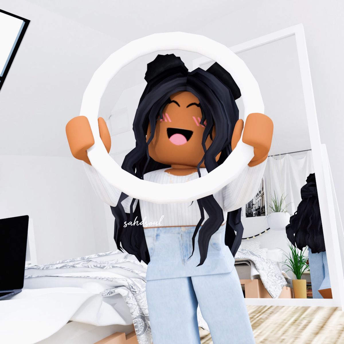 Black Roblox Girl Wallpapers Wallpaper Cave - aesthetic roblox black girl wallpaper