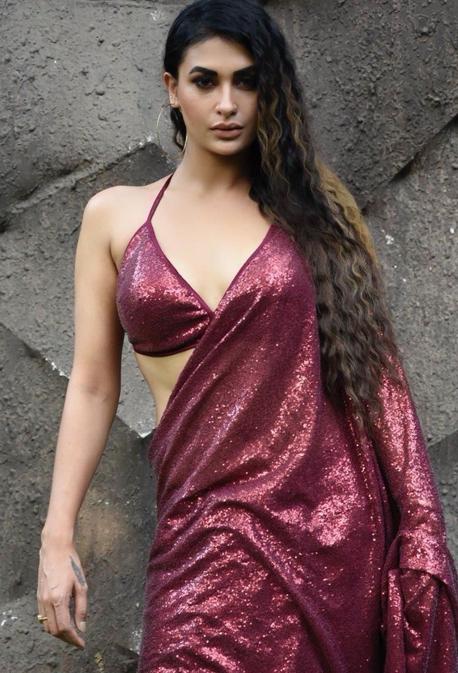 Pavitra Punia ideas. fashion, actresses, saree