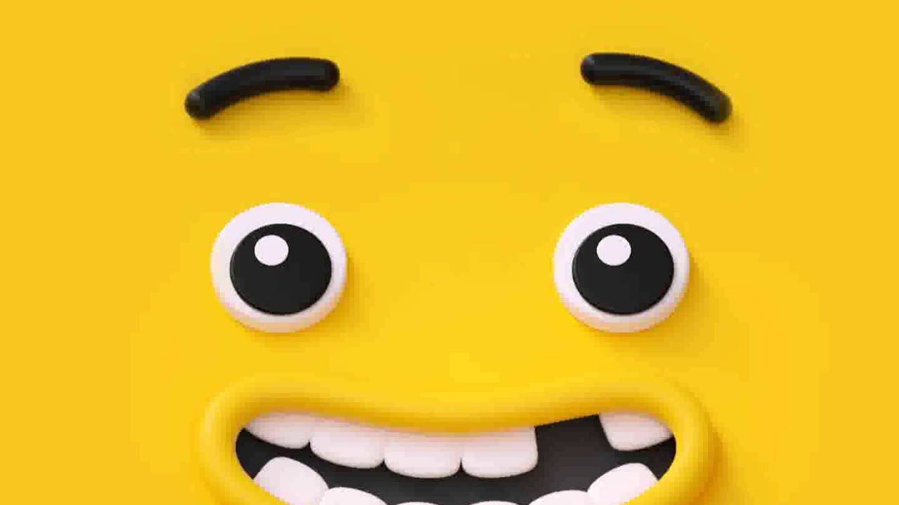 Samsung Theme Live Wallpaper Yellow Emoji Face