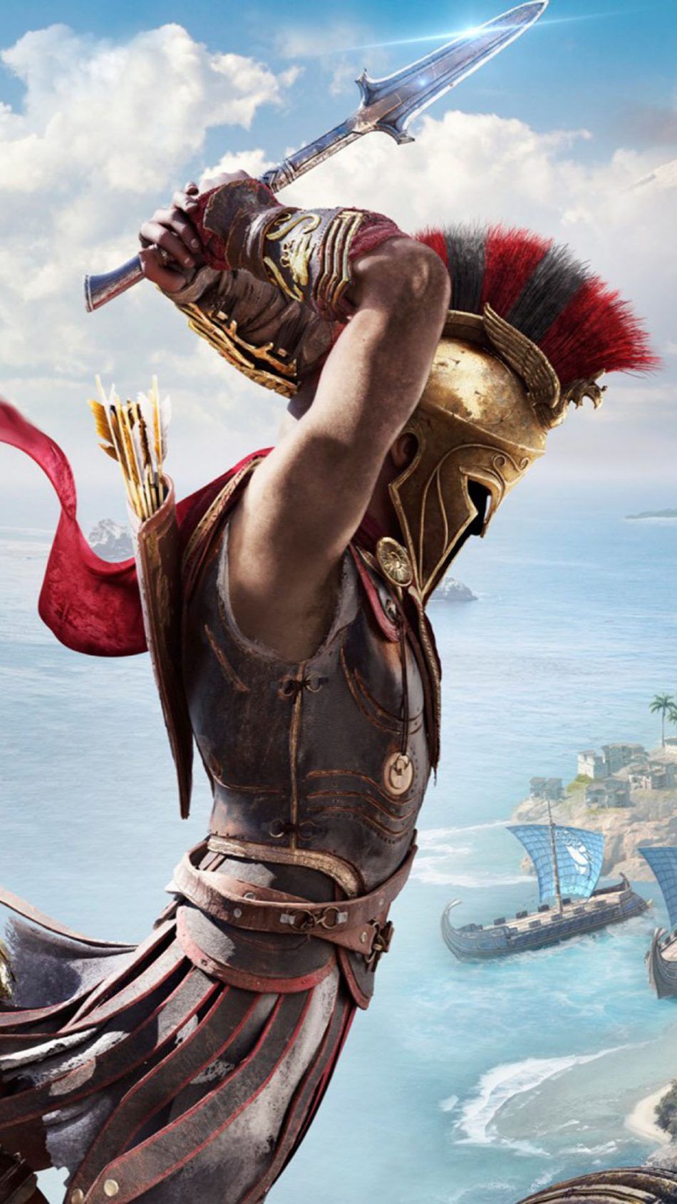 Assassin S Creed Odyssey HD Mobile Wallpaper's Creed Odyssey Alexios