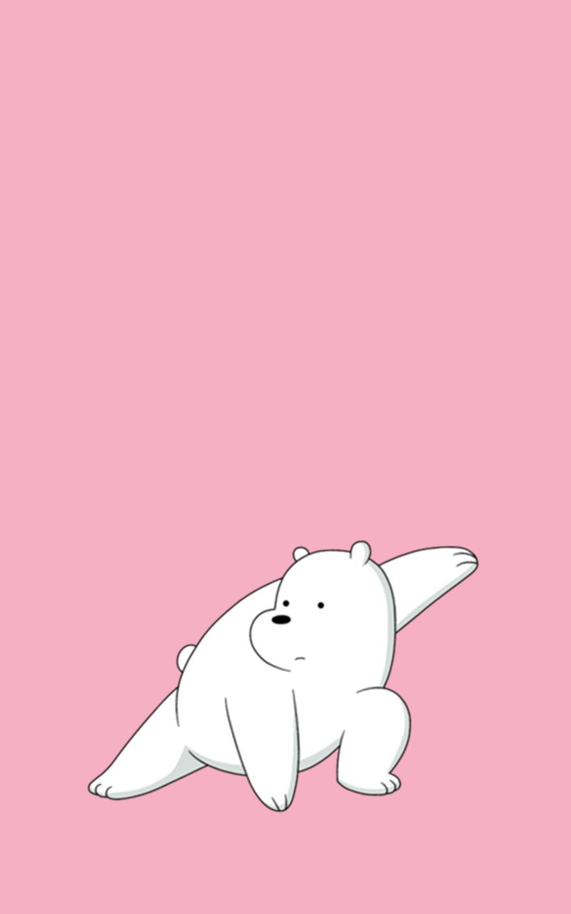 We Bare Bears Pink Wallpaper Free We Bare Bears Pink Background
