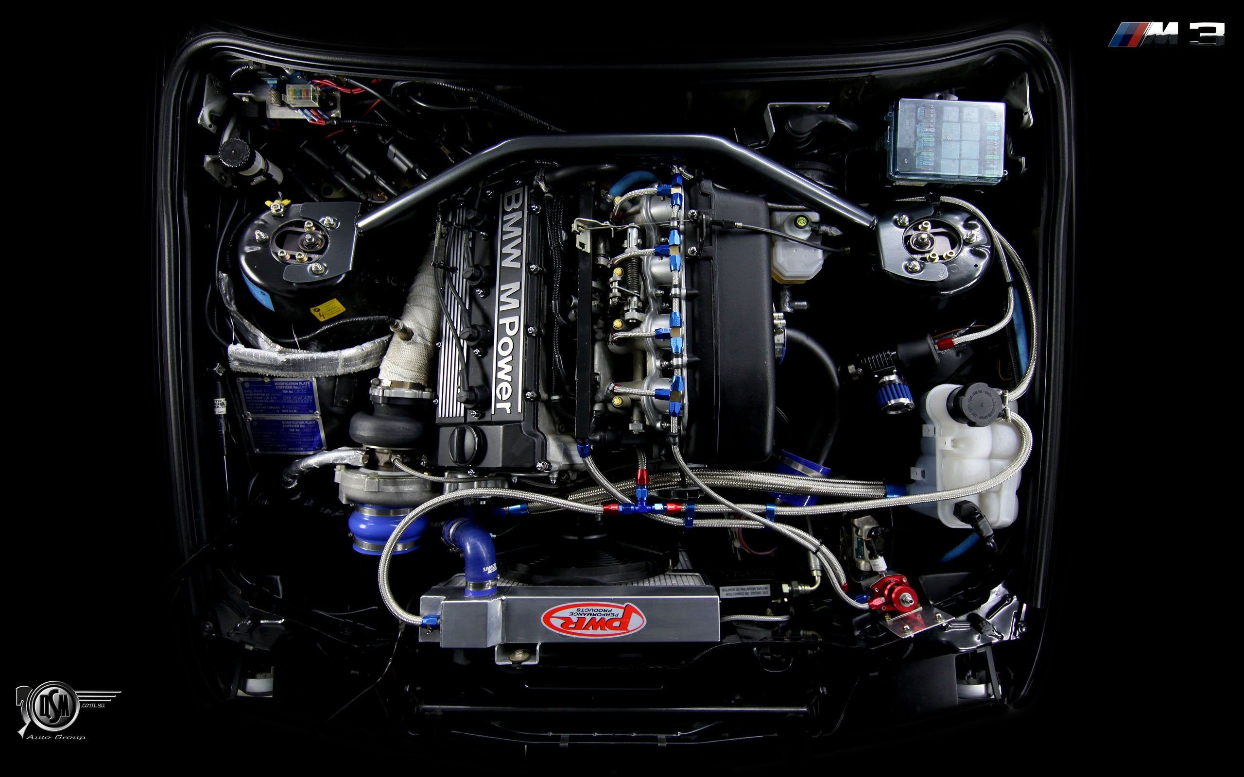 BMW E30 M3 Engine Bay [2560x1600]