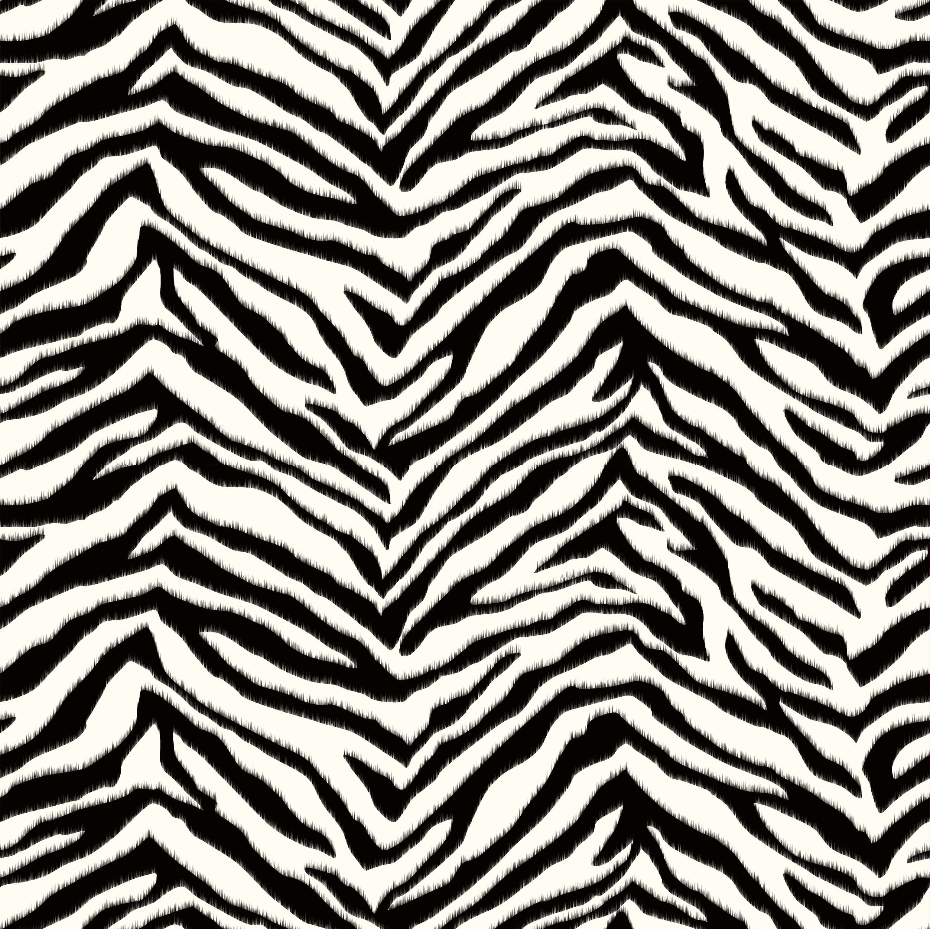 World Menagerie Malika 16.5' x 20.5'' Zebra Print Wallpaper & Reviews