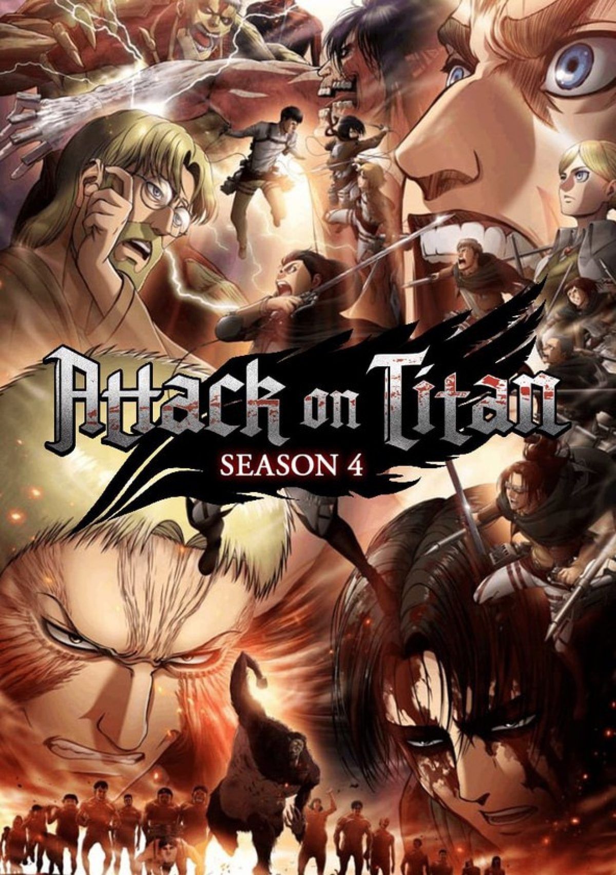 attack on titan season 4 cover wallpaper  Cover wallpaper, Attack on titan,  Attack on titan season