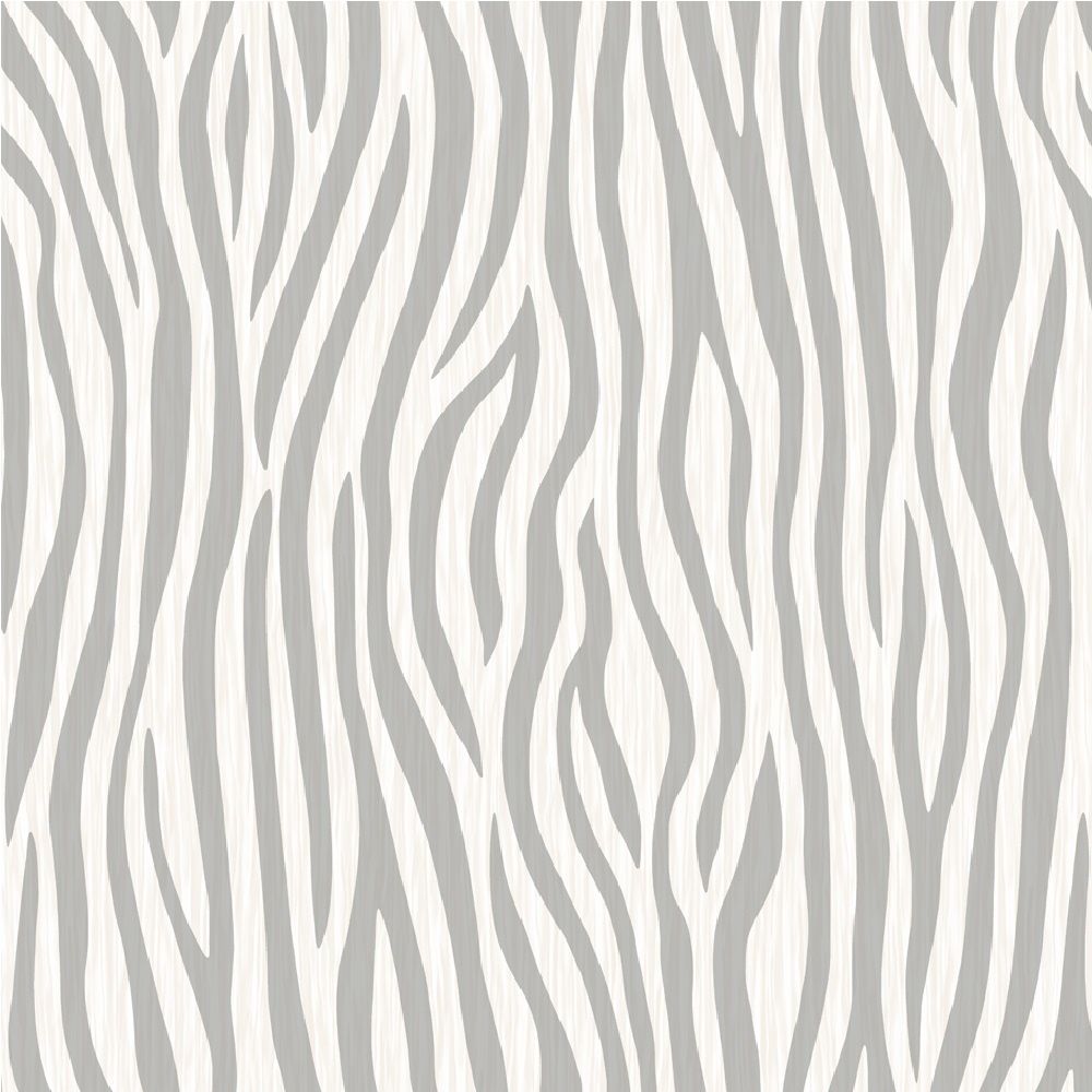 Muriva Urban Safari Zebra Print Wallpaper 102902 White. I Want Wallpaper