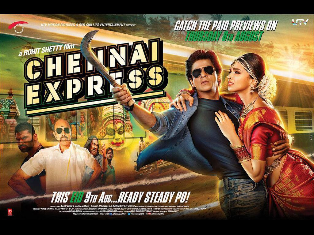 Chennai Express HQ Movie Wallpaper. Chennai Express HD Movie Wallpaper