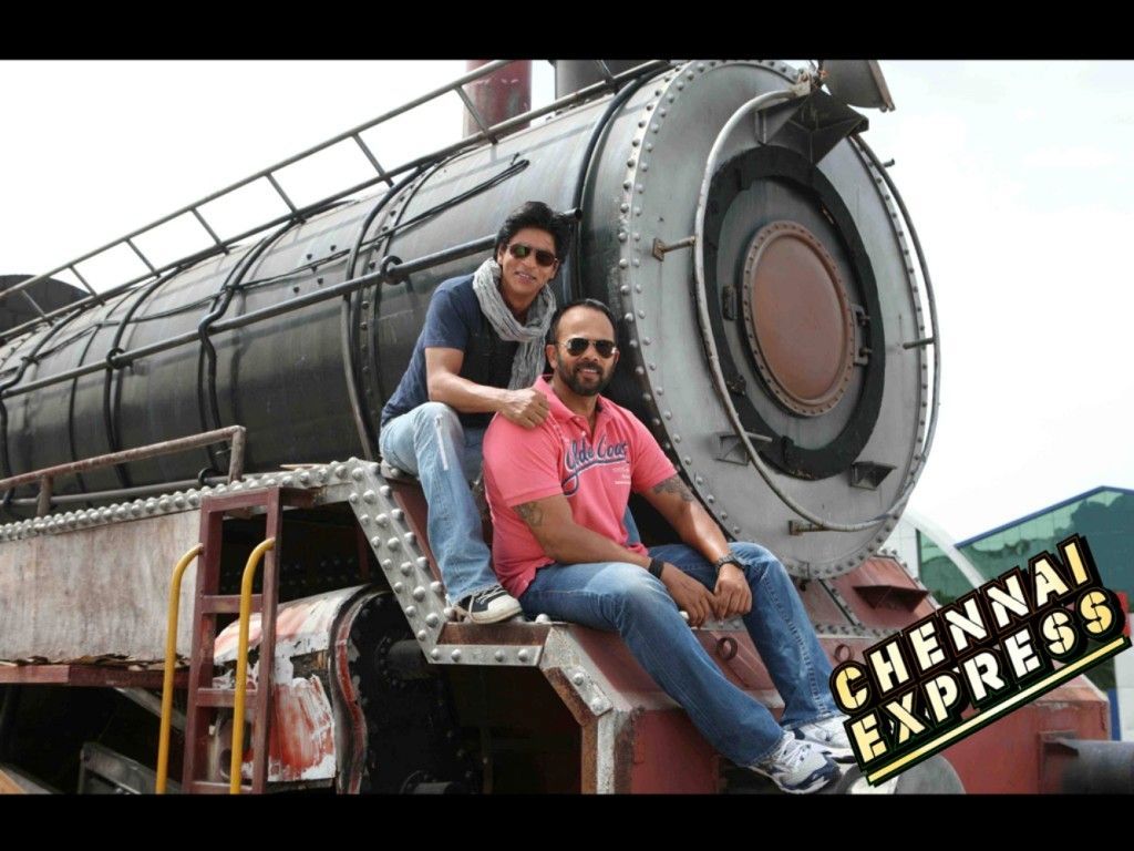Chennai Express Movie Wallpaper By Bollyberg.com. BollyBerg. Chennai express, Shahrukh khan, Rohit shetty