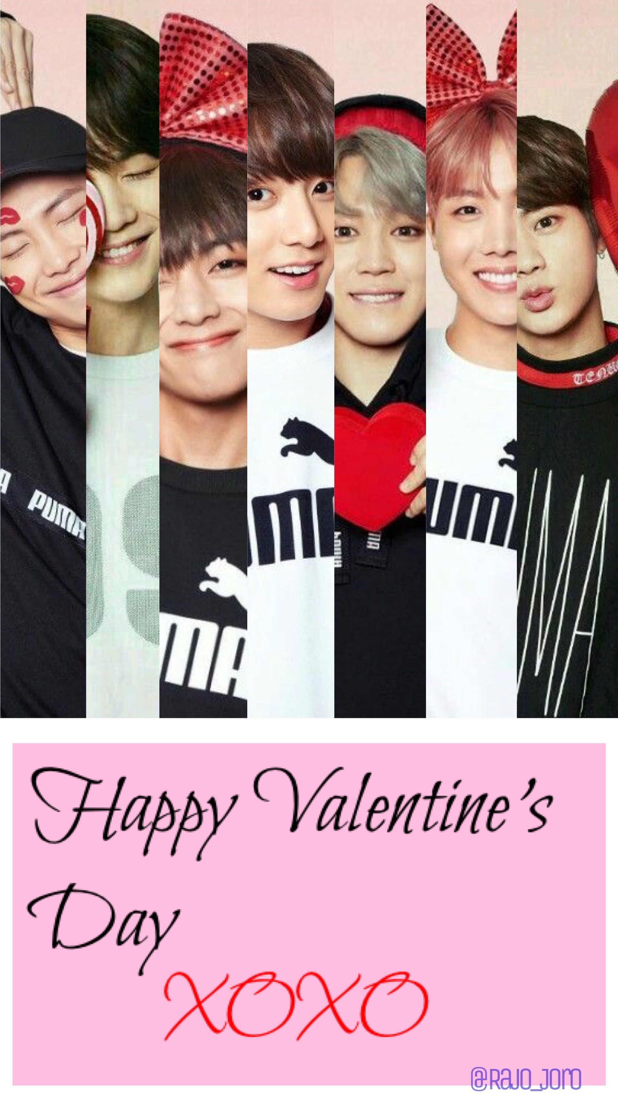 BTS Valentines Day Wallpaper. Happy valentine, Happy valentines day, Valentines day
