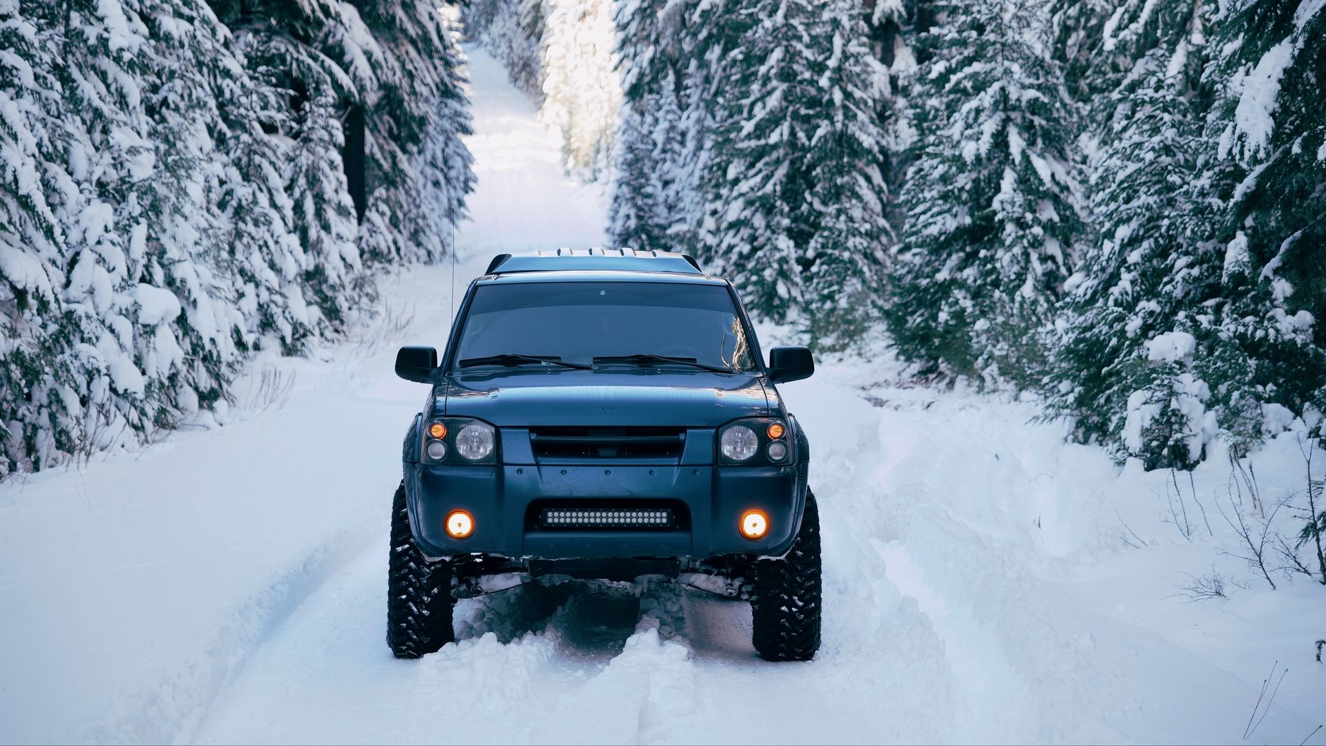 Wallpaper Car, Suv, Winter, Snow, Offroad