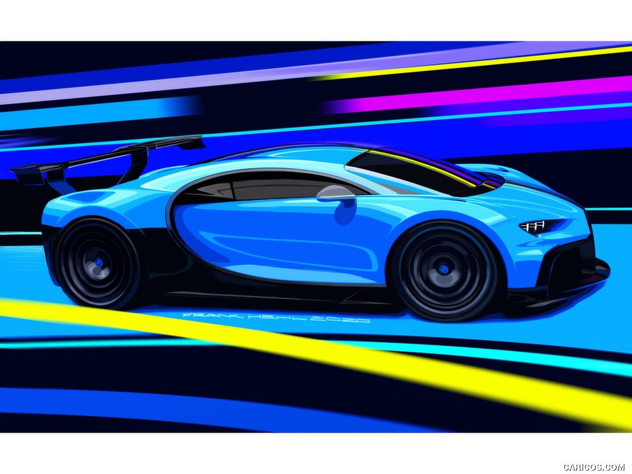 Bugatti Chiron Pur Sport. HD Wallpaper